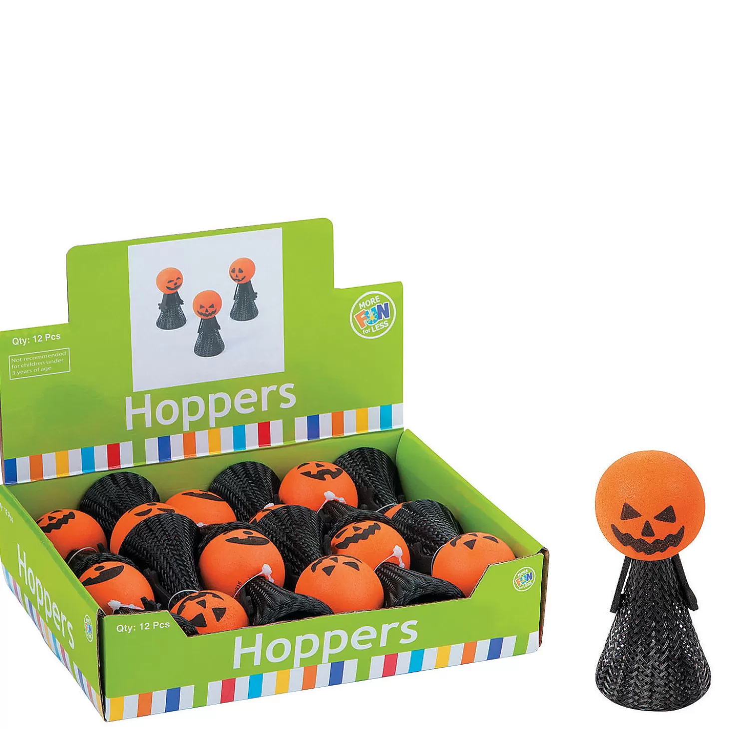 Sale Jack-O'-Lantern Hoppers - 12 Pc. Halloween Handouts