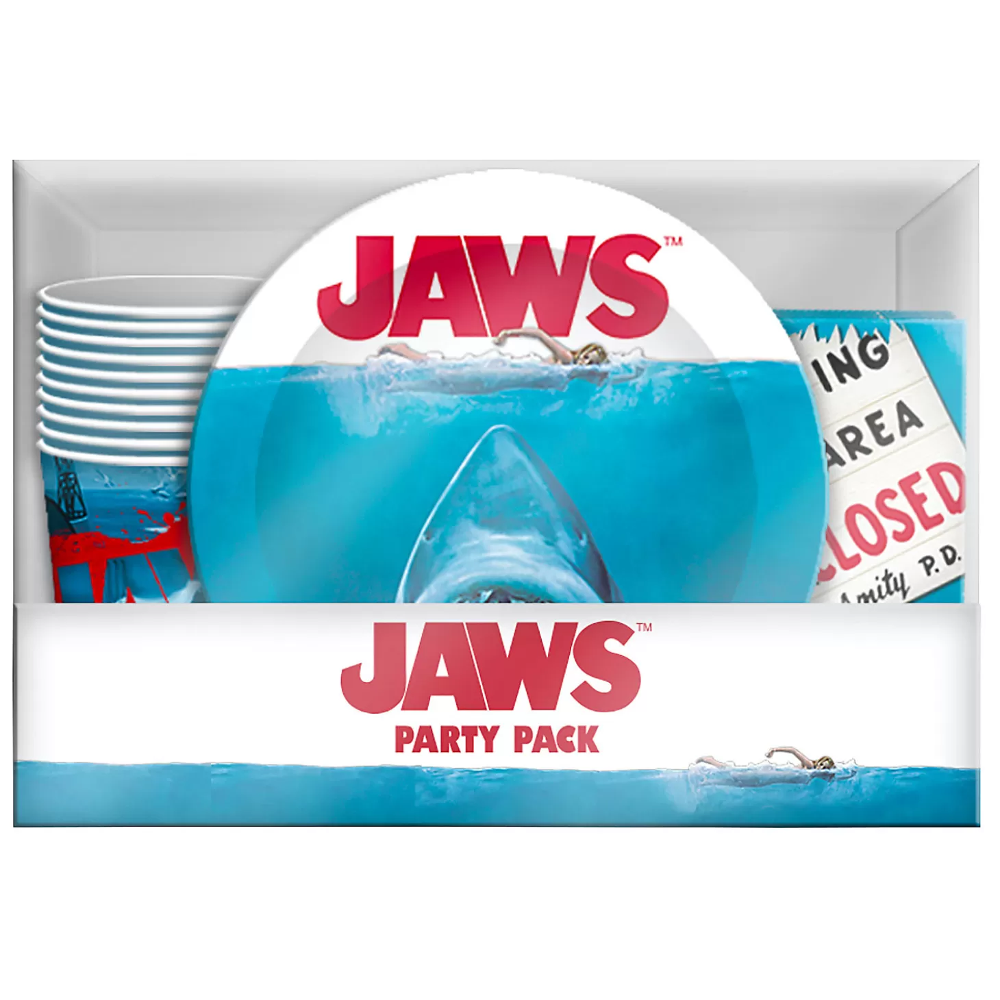 Online Jaws Tableware Kit For 20 Guests Halloween Fun Kits