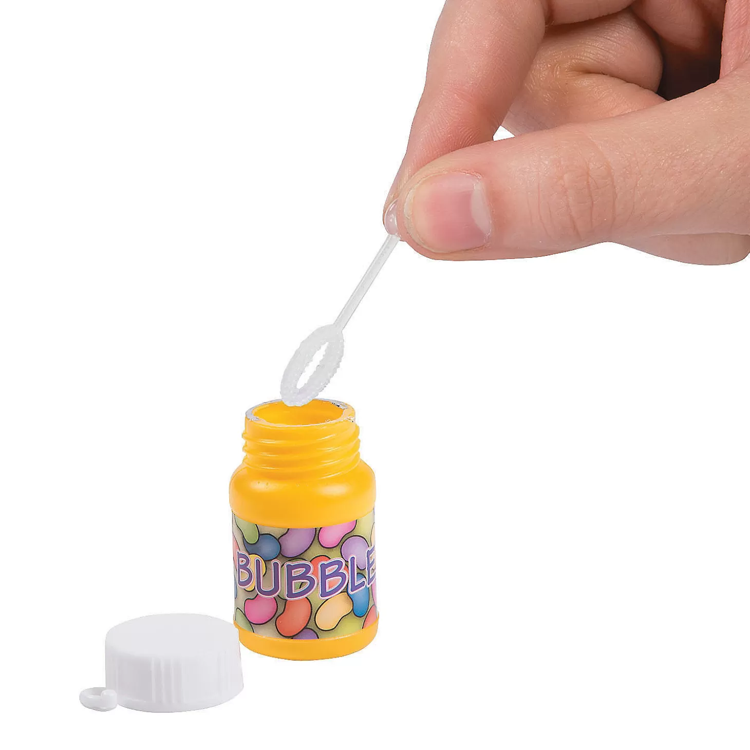 Sale Jelly Bean Mini Bubble Bottles - 24 Pc. Bubbles