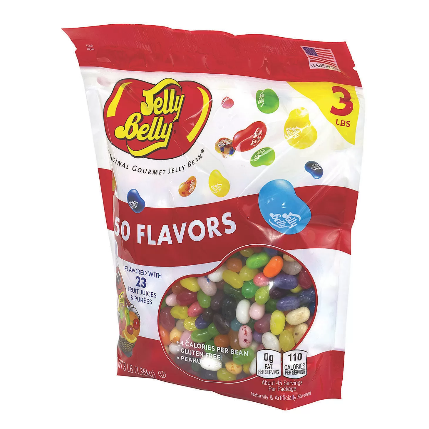 Best Jelly Belly 50 Flavors Jelly Beans Assortment, 3 Lb Bulk Halloween Supplies
