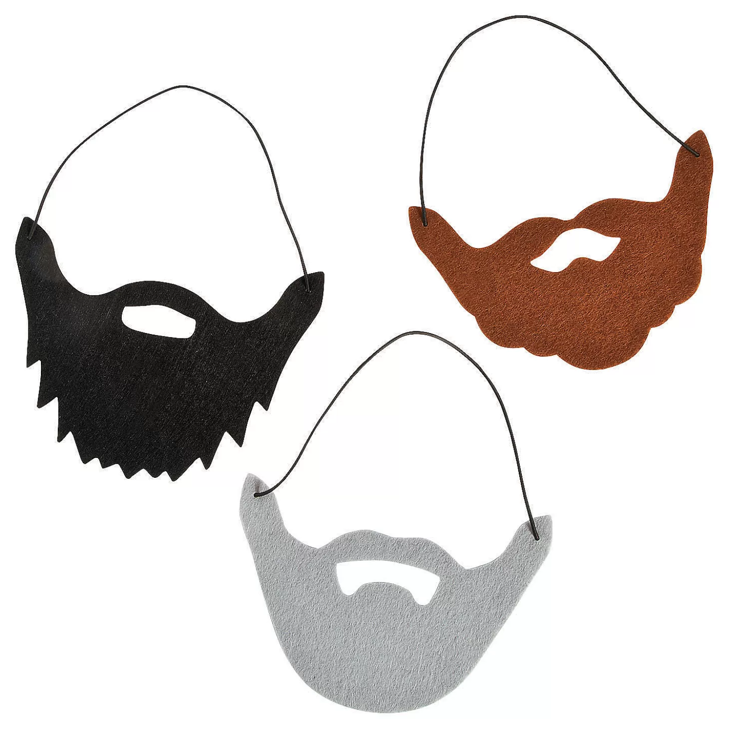 Cheap Kid's Beards- 12 Pc. Halloween Handouts