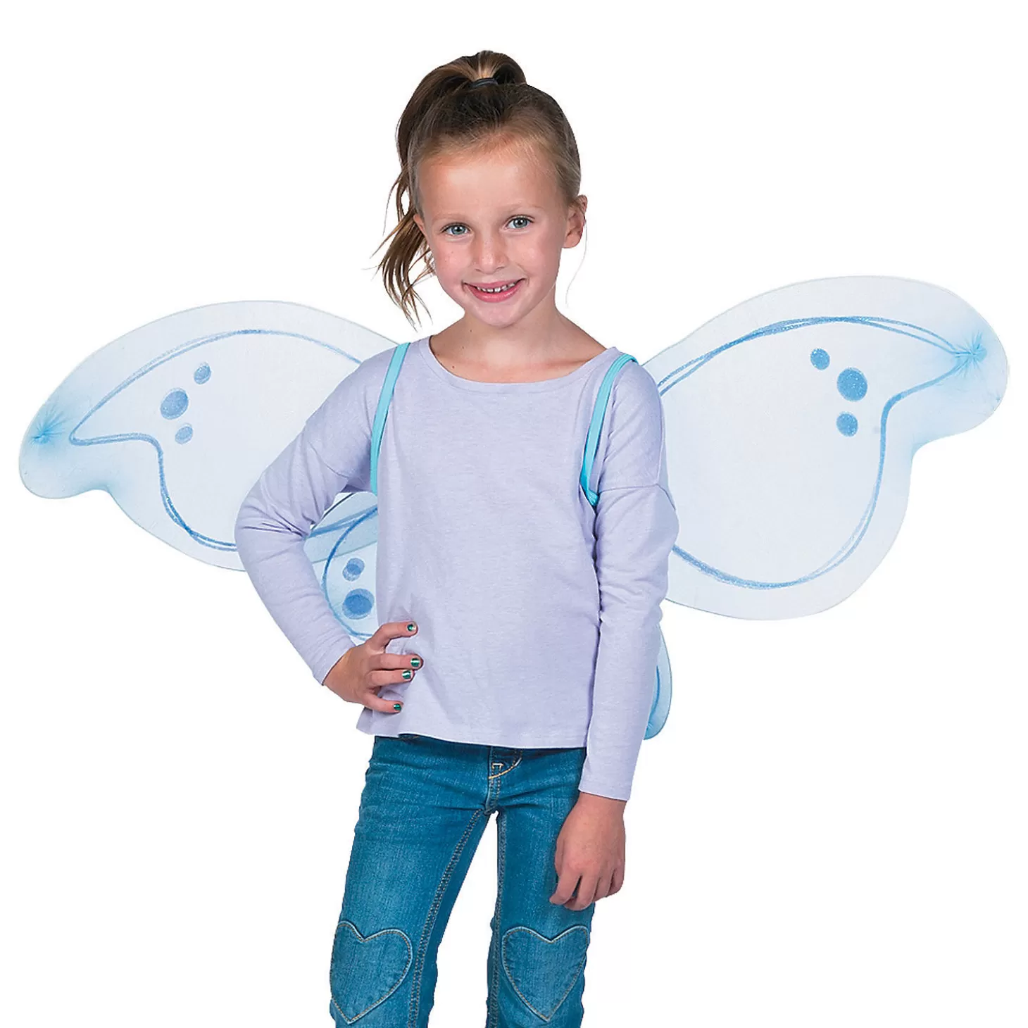 Best Sale Kid's Fairy Wings - 3 Pc. Halloween Apparel & Accessories