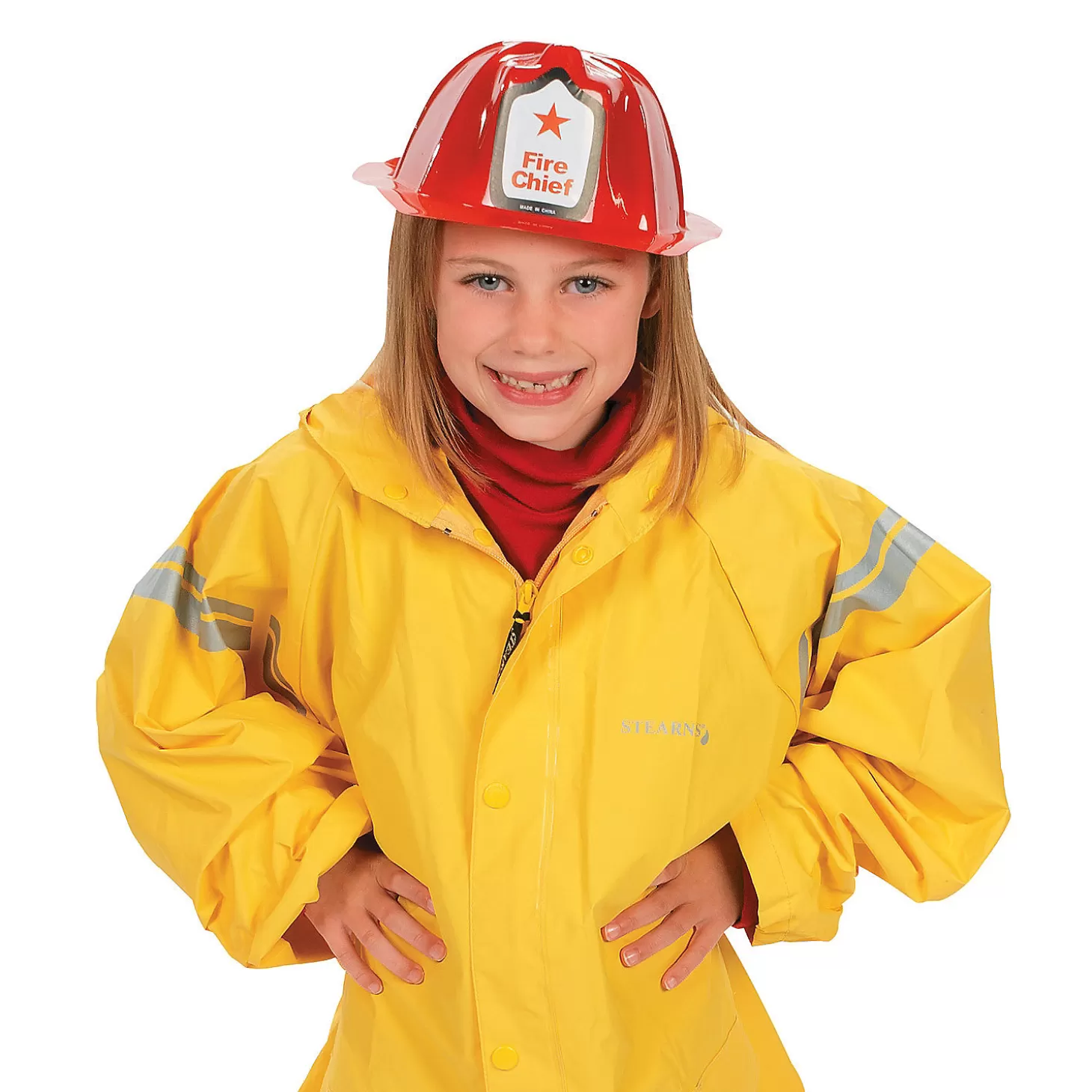 Discount Kids' Fire Chief Hats - 12 Pc. Halloween Handouts