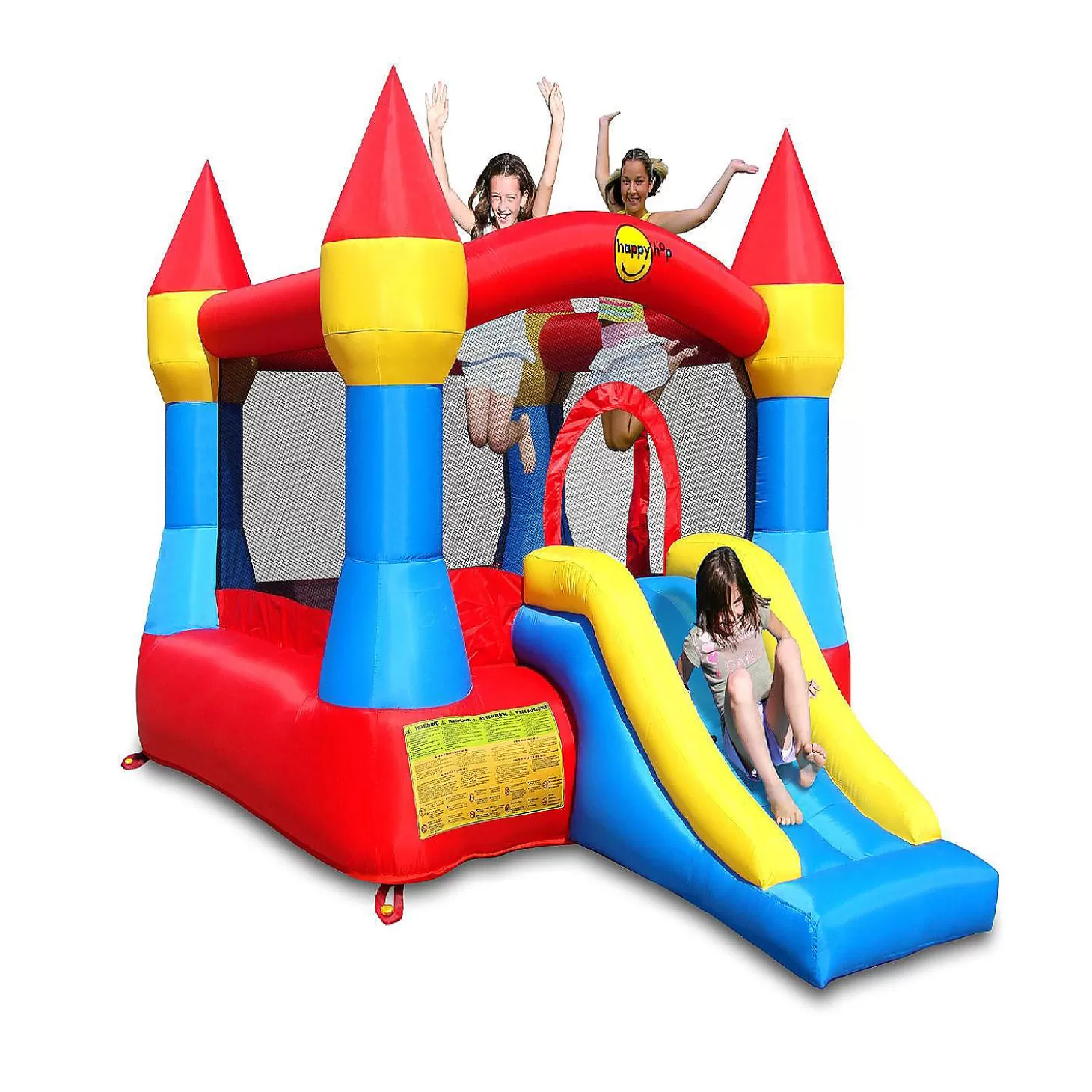 Flash Sale Kingtoys Happy Hop Castle Bouncer With Slide Water Toys