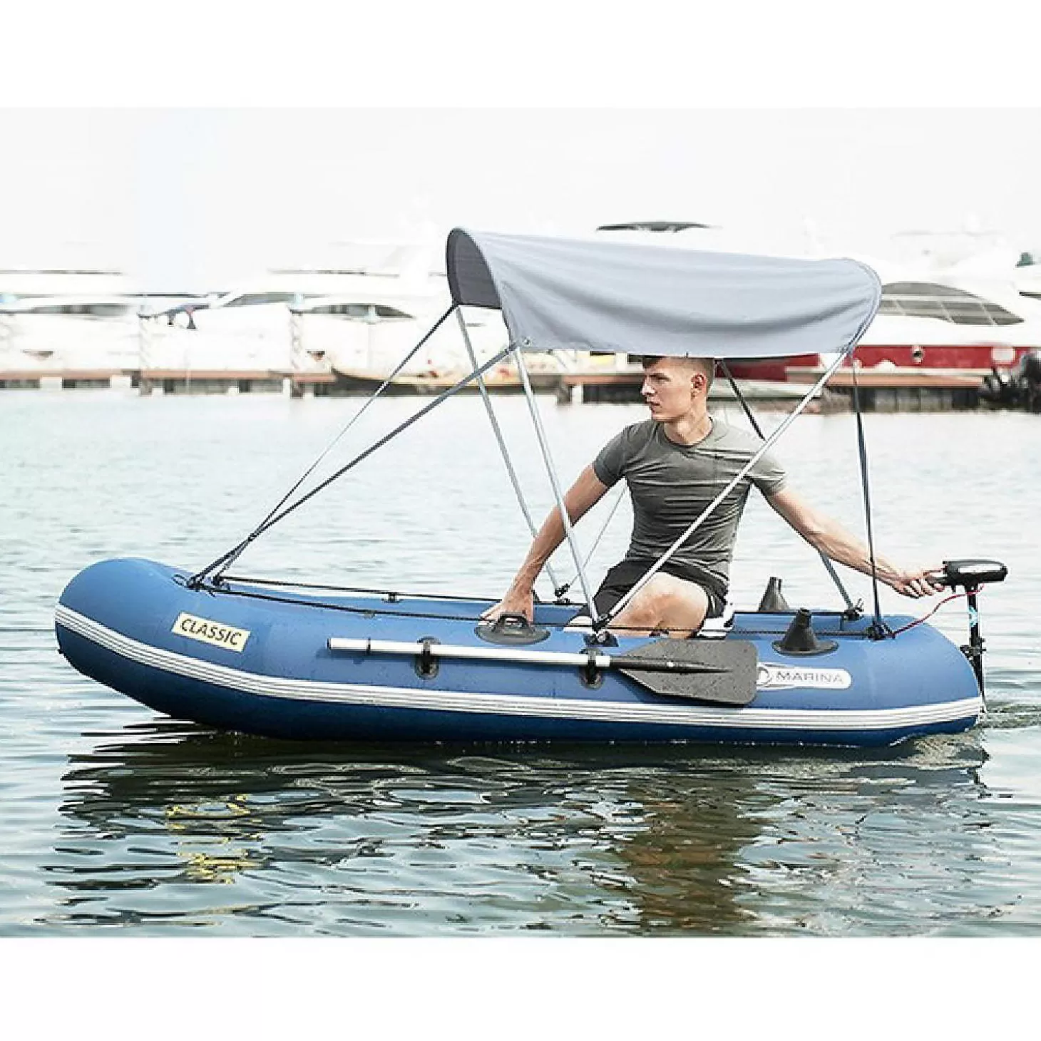 New Kingtoys Speedy Boat Canopy Water Toys