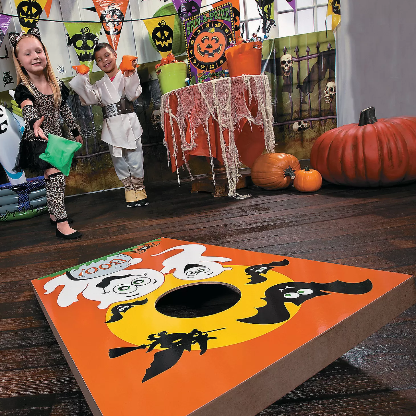 Discount Large Halloween Bean Bag Toss Game Games & Activities