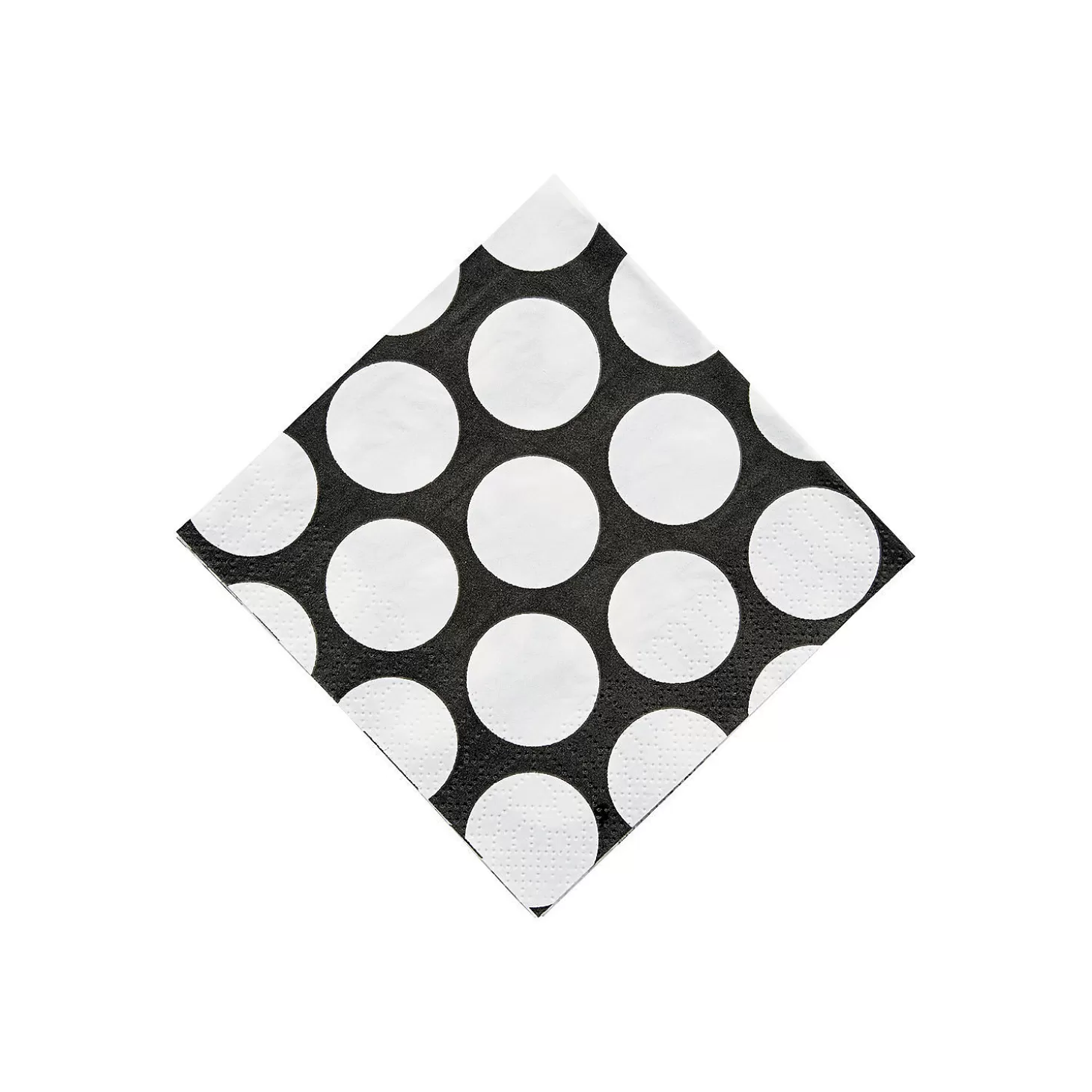 Outlet Large Polka Dot Beverage Napkins Tableware