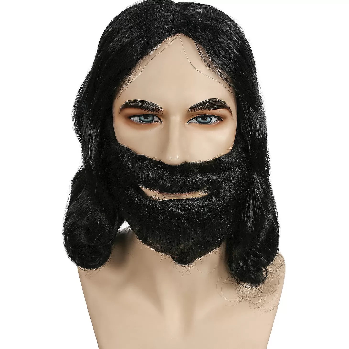 Hot Men's Discount Biblical Wig & Beard Set Religious Halloween