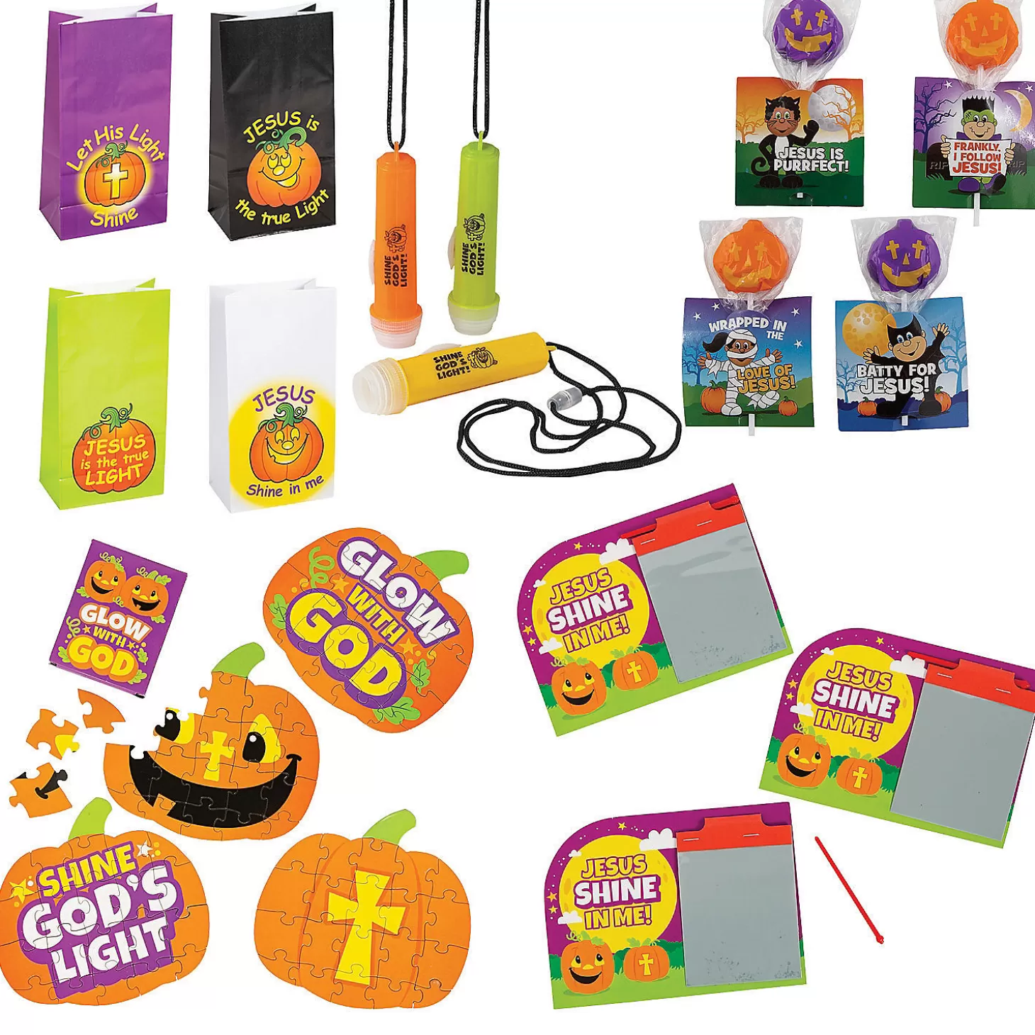 Online Mini Halloween Faith Boo Bag Kit For 12 Halloween Handouts