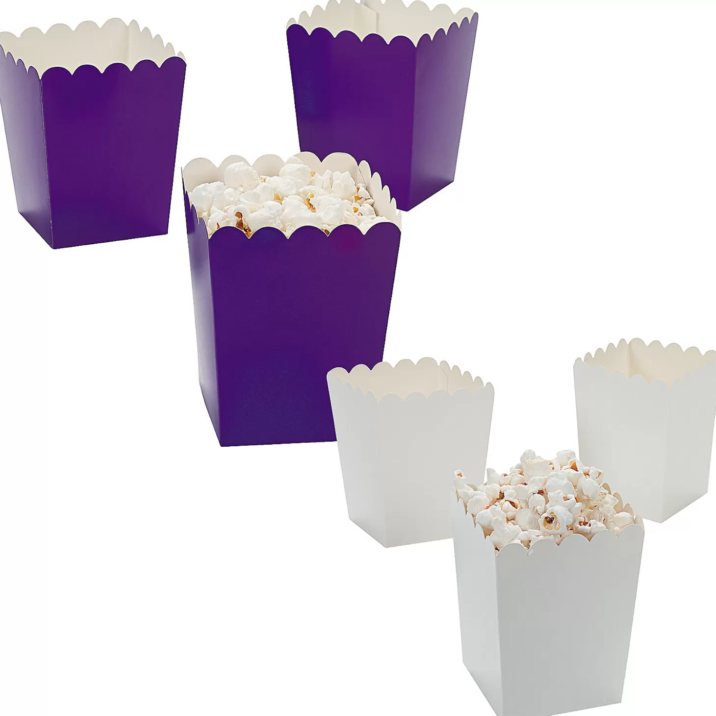 Cheap Mini Popcorn Box Assortment Kit - 48 Pc. Halloween Bags