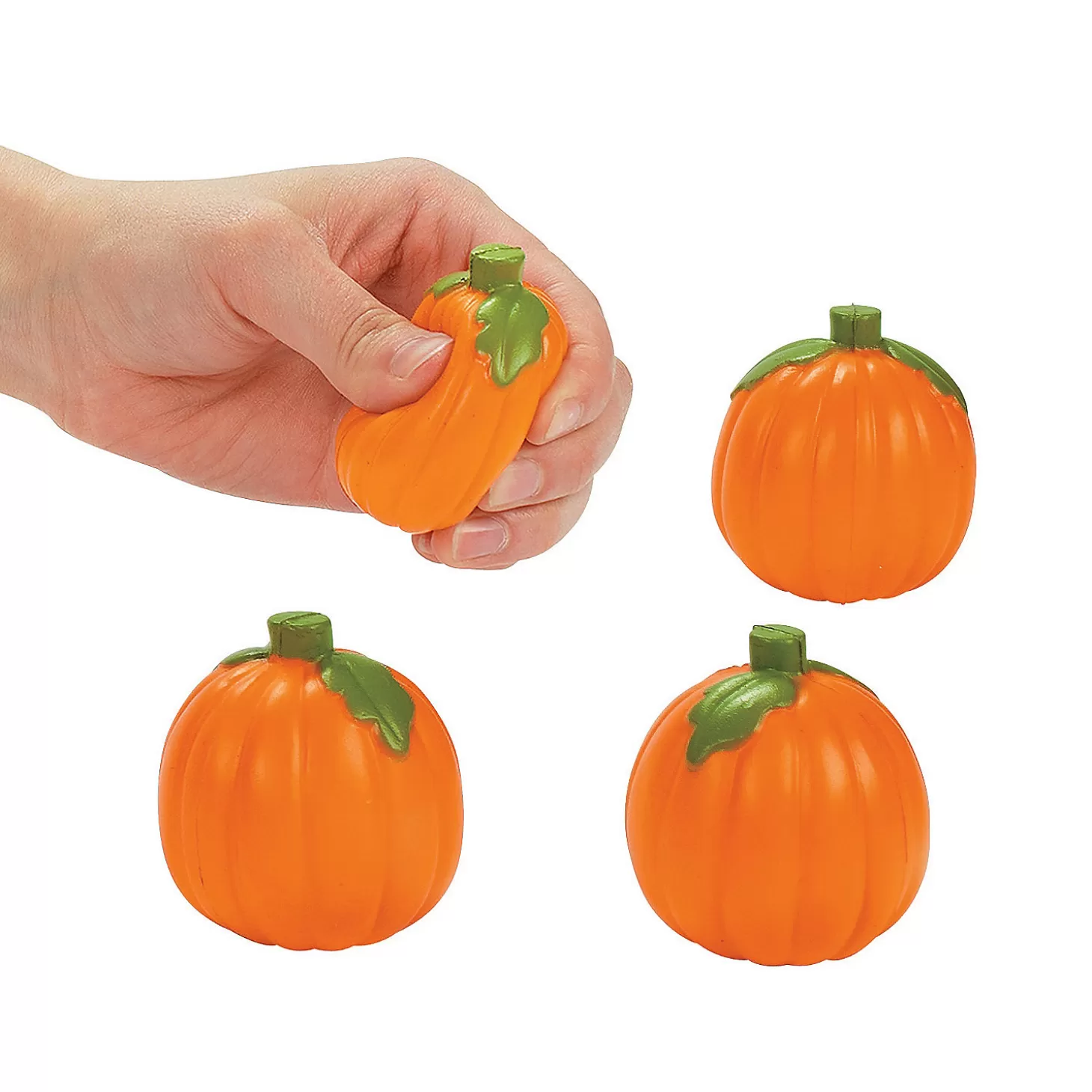 Outlet Mini Pumpkin Stress Toys - 24 Pc. Halloween Handouts