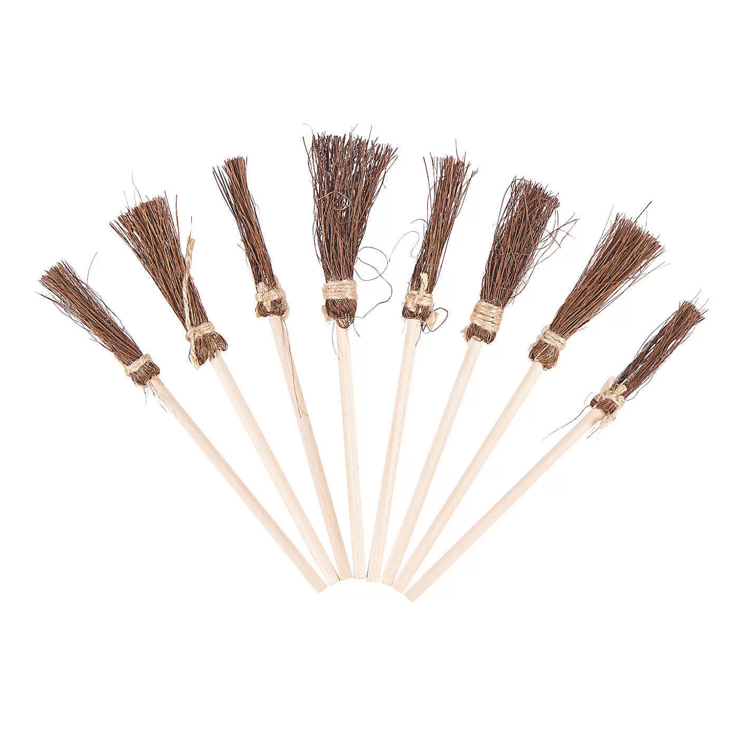 Discount Mini Witch Brooms - 12 Pc. Diy Adult Crafts