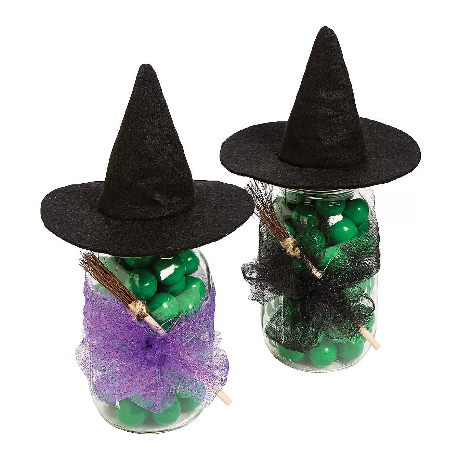 Discount Mini Witch Brooms - 12 Pc. Diy Adult Crafts