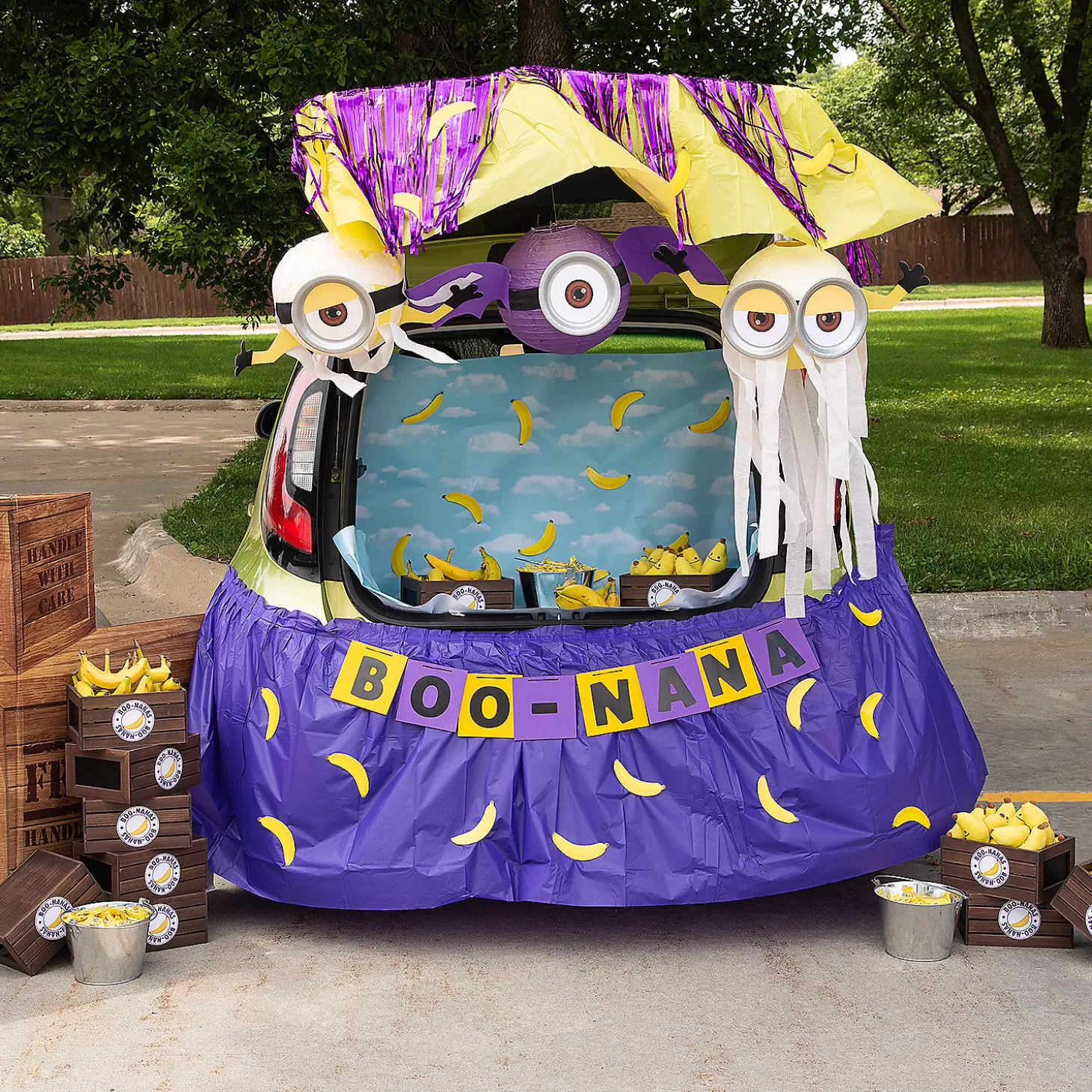 Best Minions Trunk Or Treat Decorating Kit - 286 Pc. Halloween Fun Kits