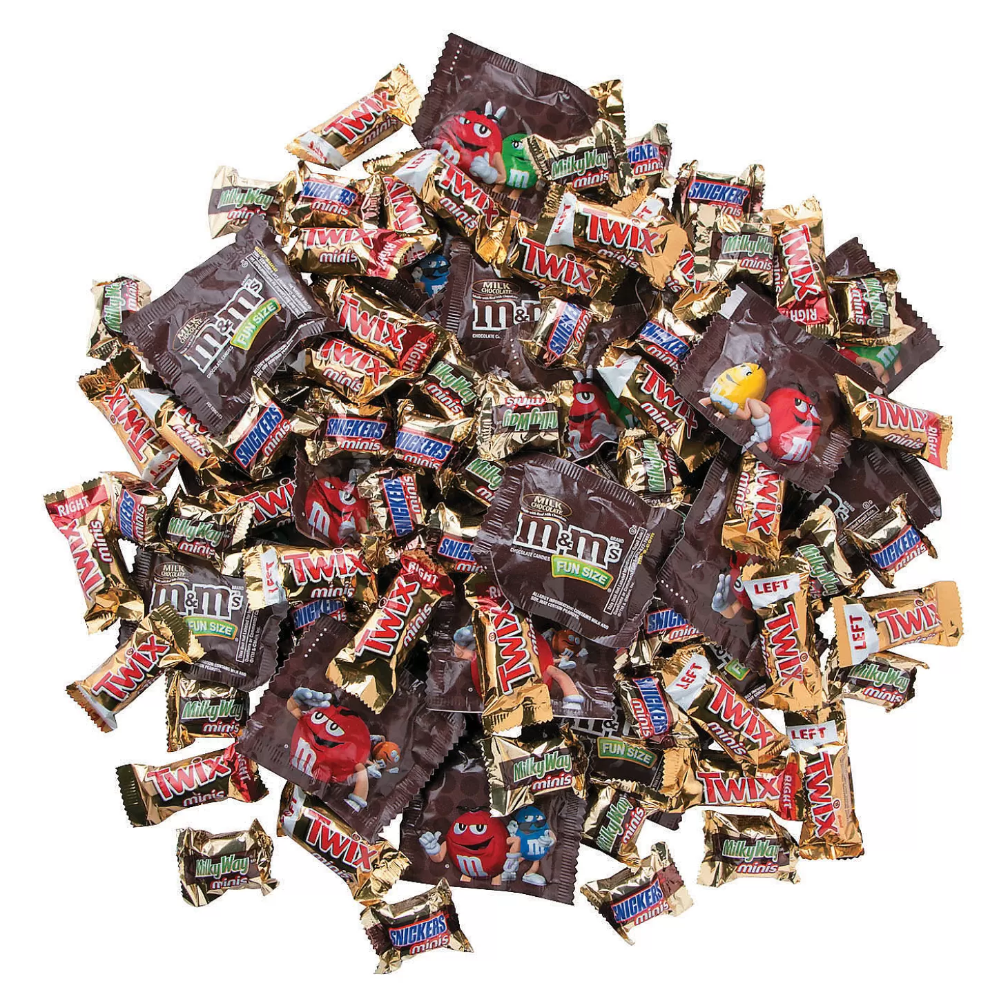 Cheap M&M® Mars® Kids' Favorites™ Chocolate Candy - 100 Pc. Bulk Halloween Supplies