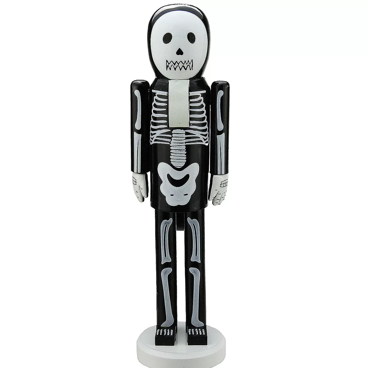 Sale Northlight 14" Black And White Skeleton Halloween Nutcracker Skulls & Skeletons