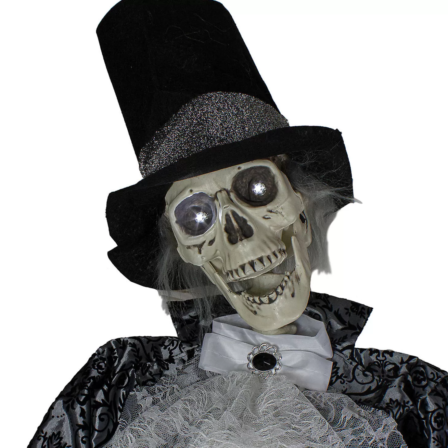 Cheap Northlight 6' Black And White Lighted And Animated Groom Halloween Decoration Skulls & Skeletons