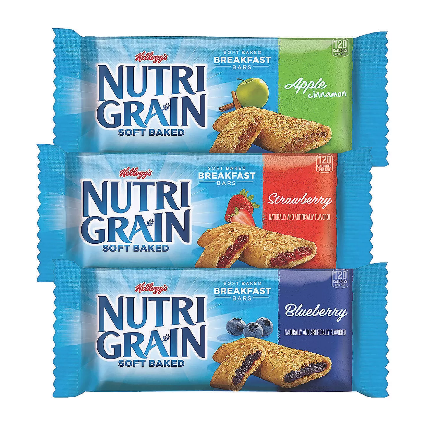 Fashion Nutri-Grain Soft Baked Breakfast Bars Variety, 1.3 Oz, 48 Count Bulk Halloween Supplies