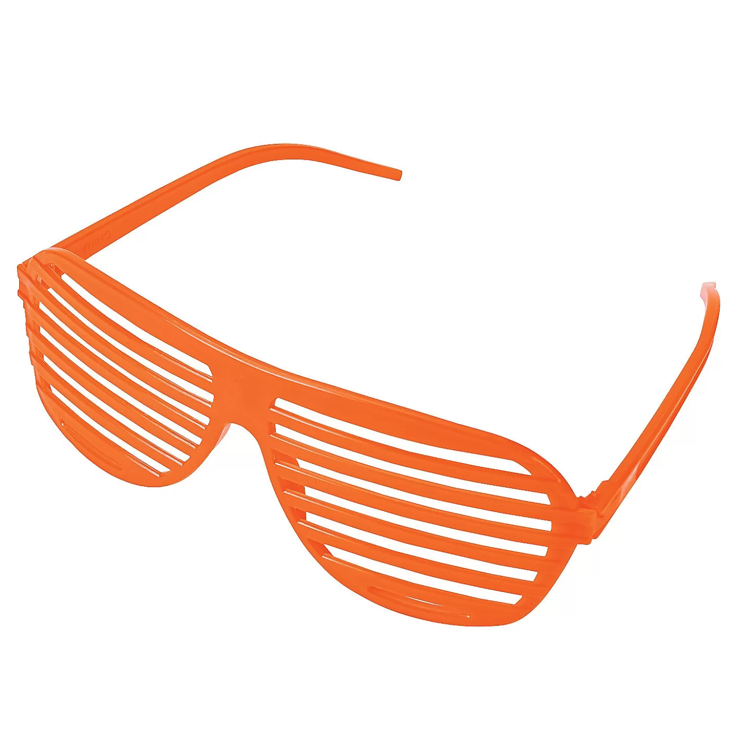 Discount Orange Shutter Glasses - 12 Pc. Halloween Apparel & Accessories