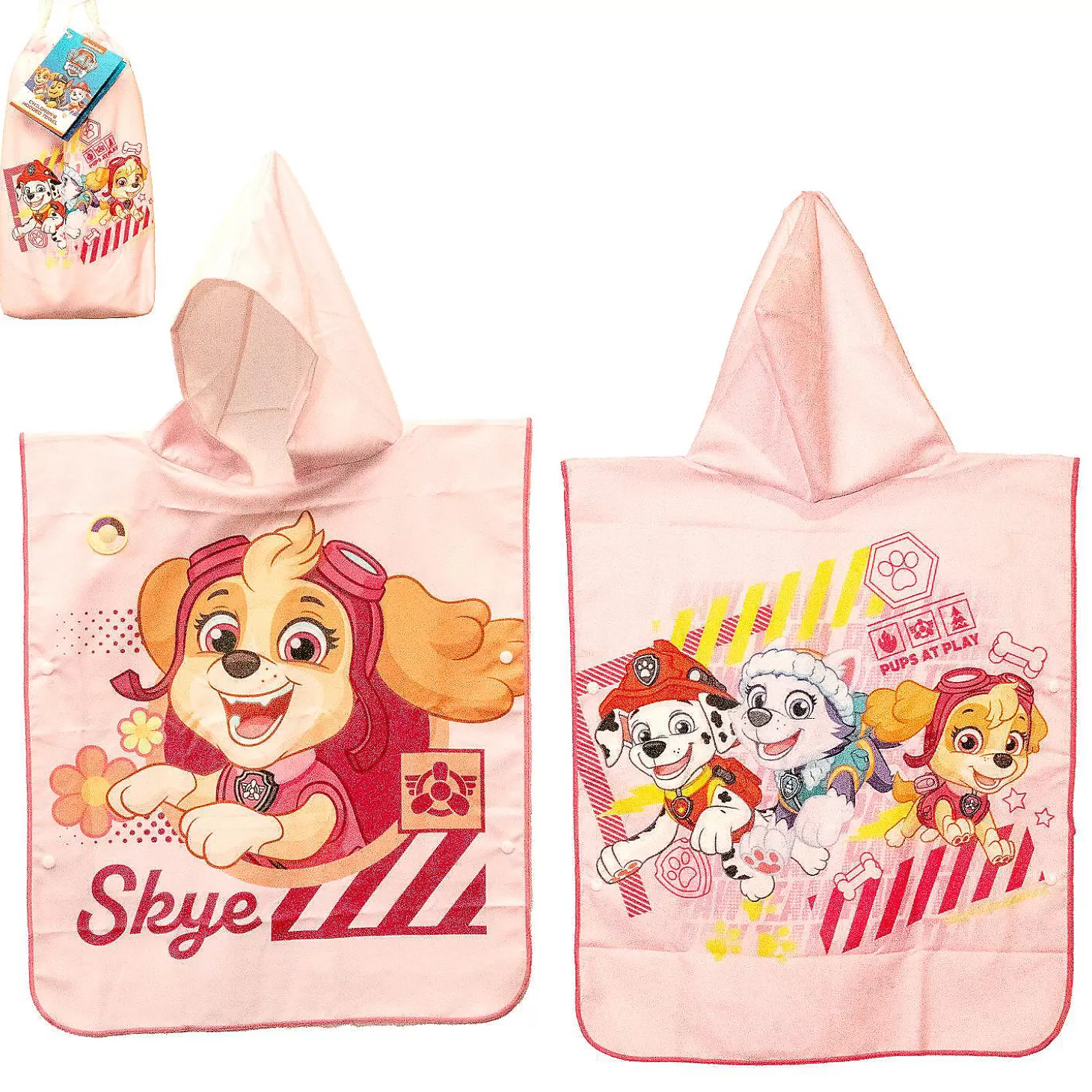 Store Paw Patrol, Team Skye Hooded Bt Towel Water Toys