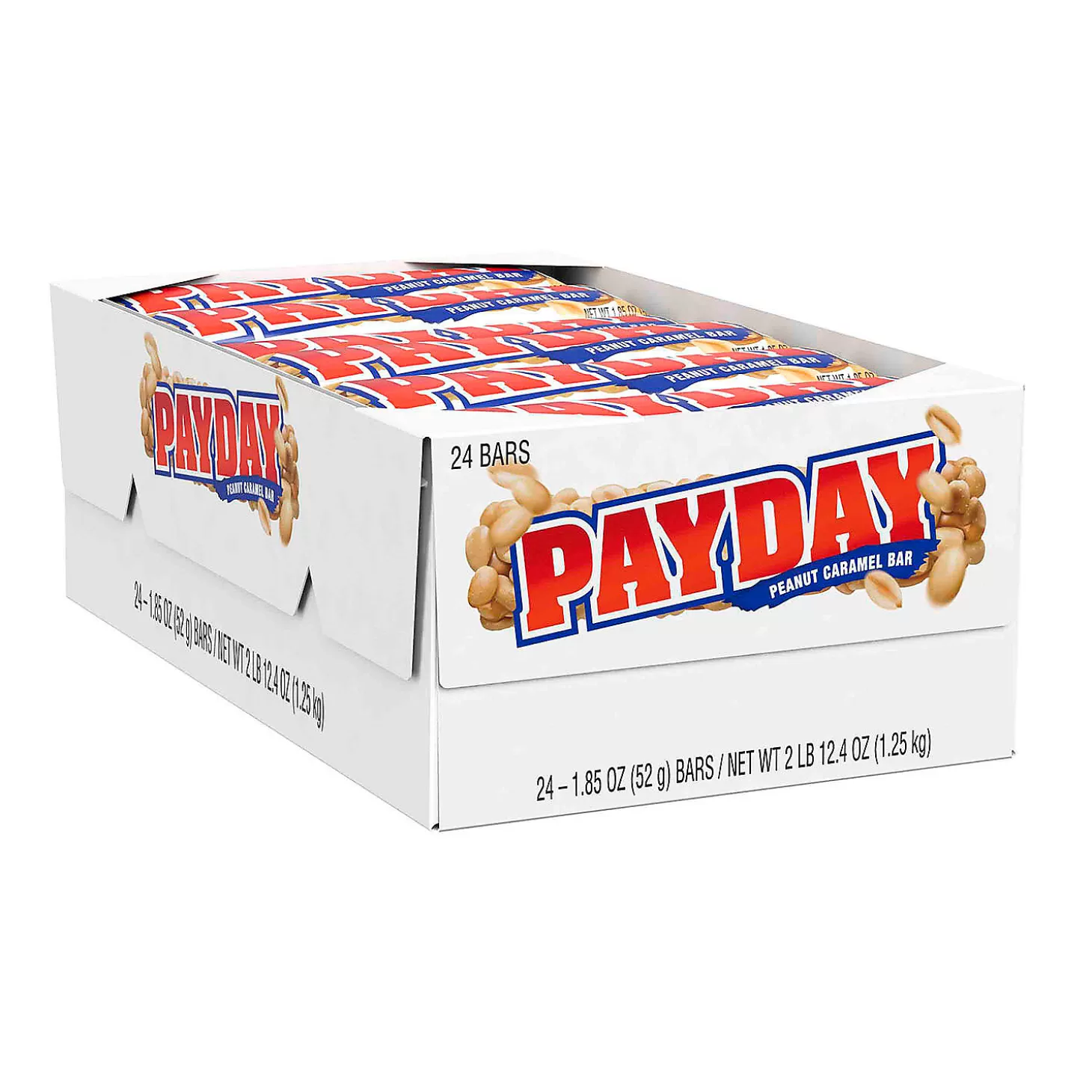 Discount Payday Peanut Caramel Full Size Bar, 1.85 Oz, 24 Count Bulk Halloween Supplies