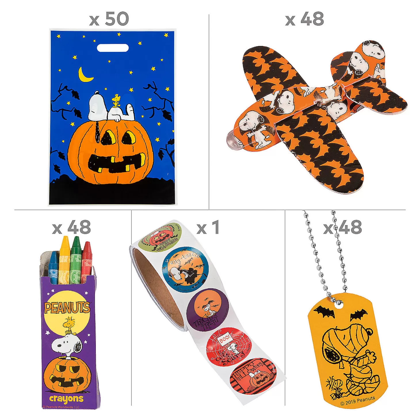 Online Peanuts Halloween Fun Kits