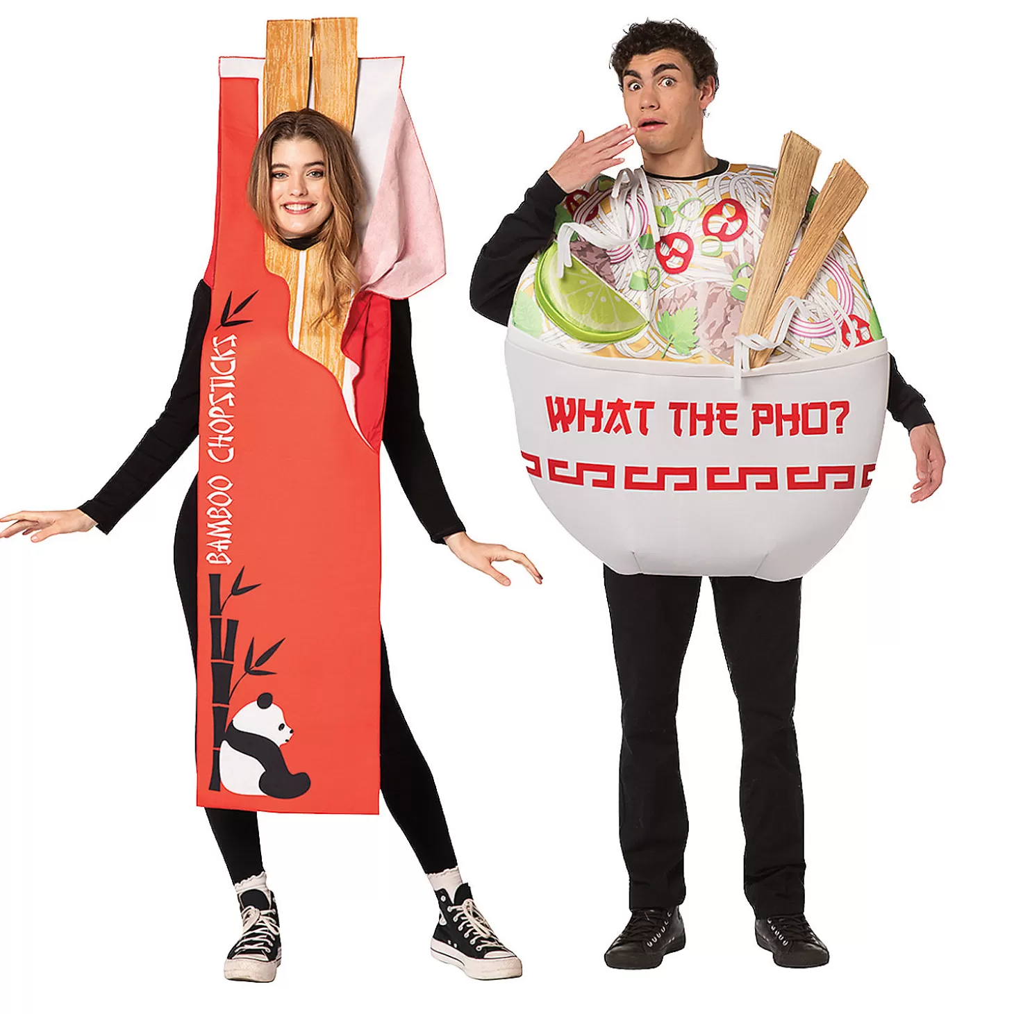 New Pho & Chopsticks Couples Costumes Couples Costumes