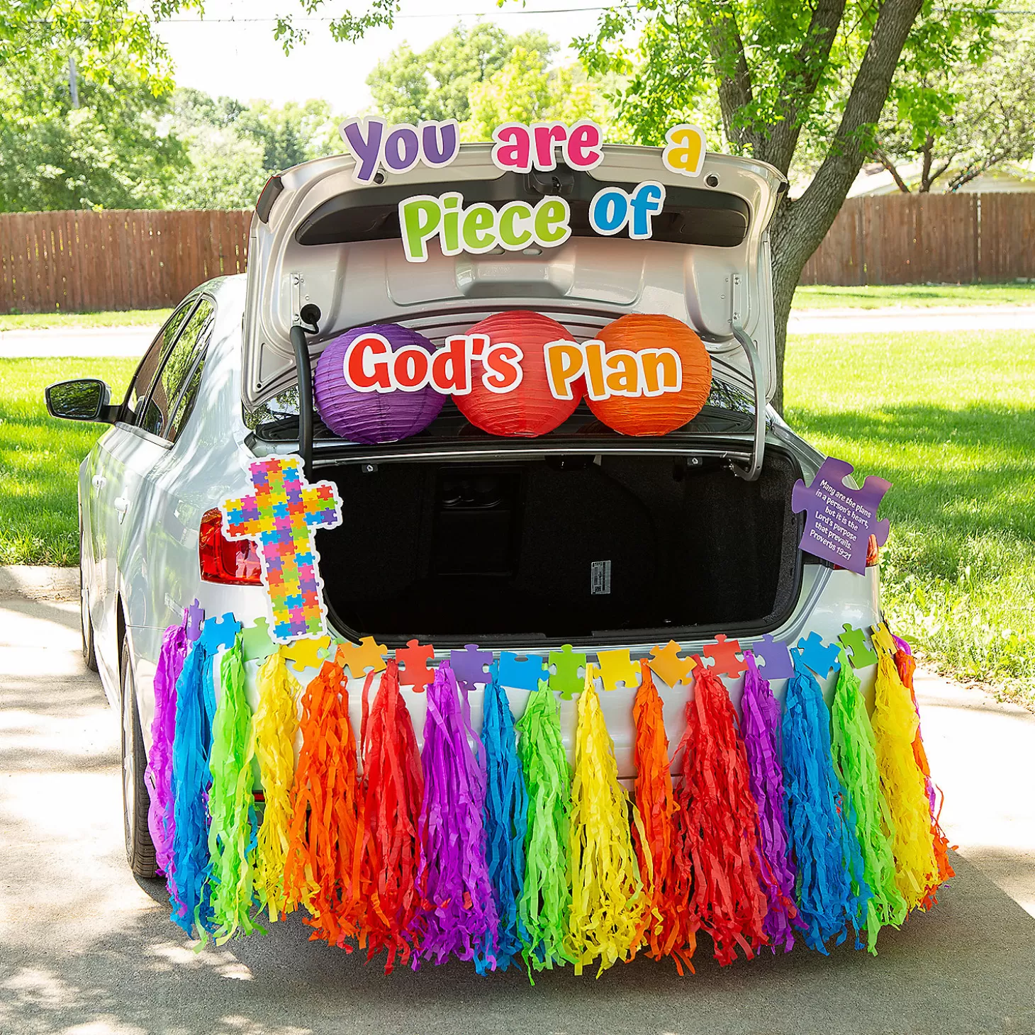 Best Sale Piece Of God's Plan Trunk-Or-Treat Decorating Kit - 61 Pc. Halloween Fun Kits