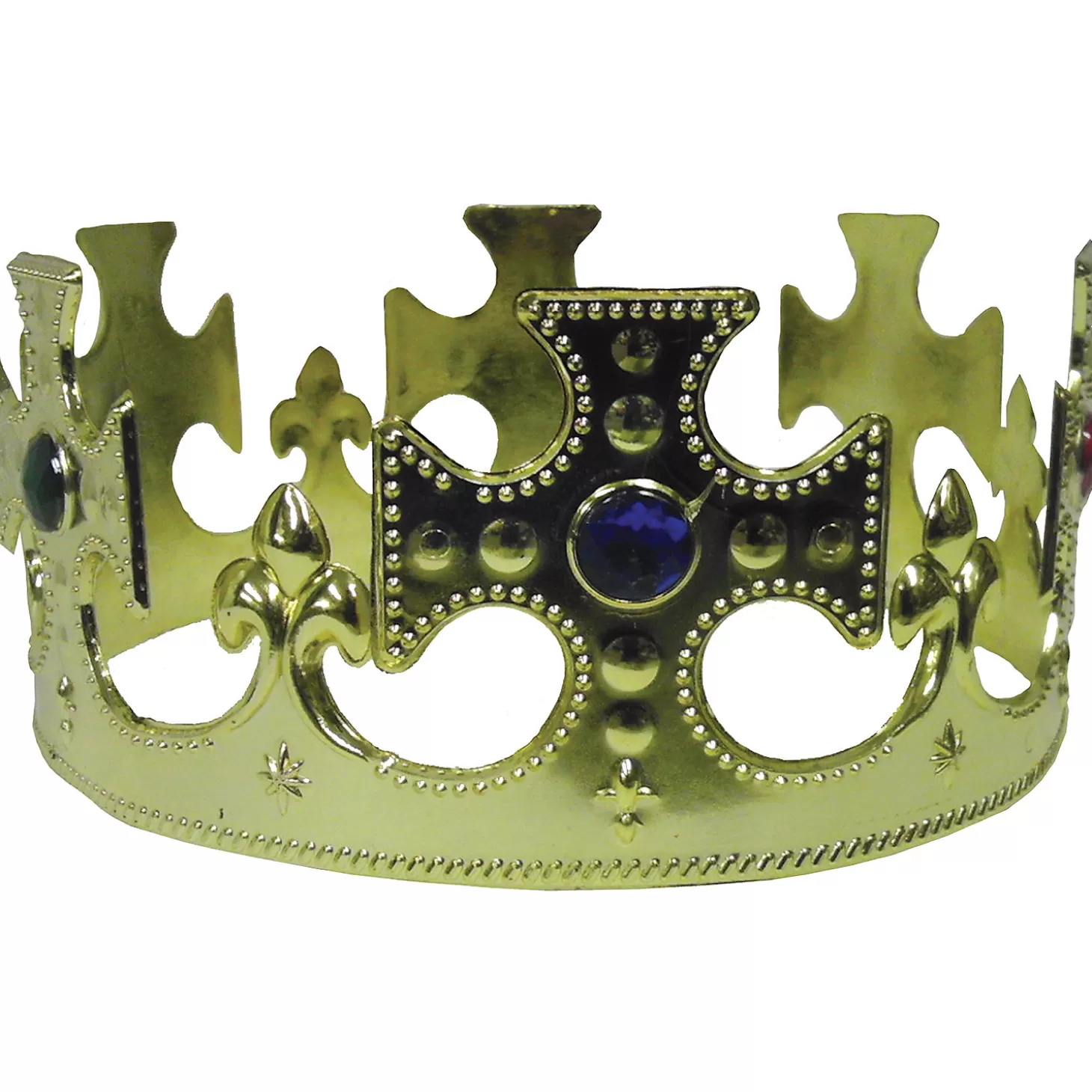 Fashion Plastic Gold Crown Halloween Apparel & Accessories