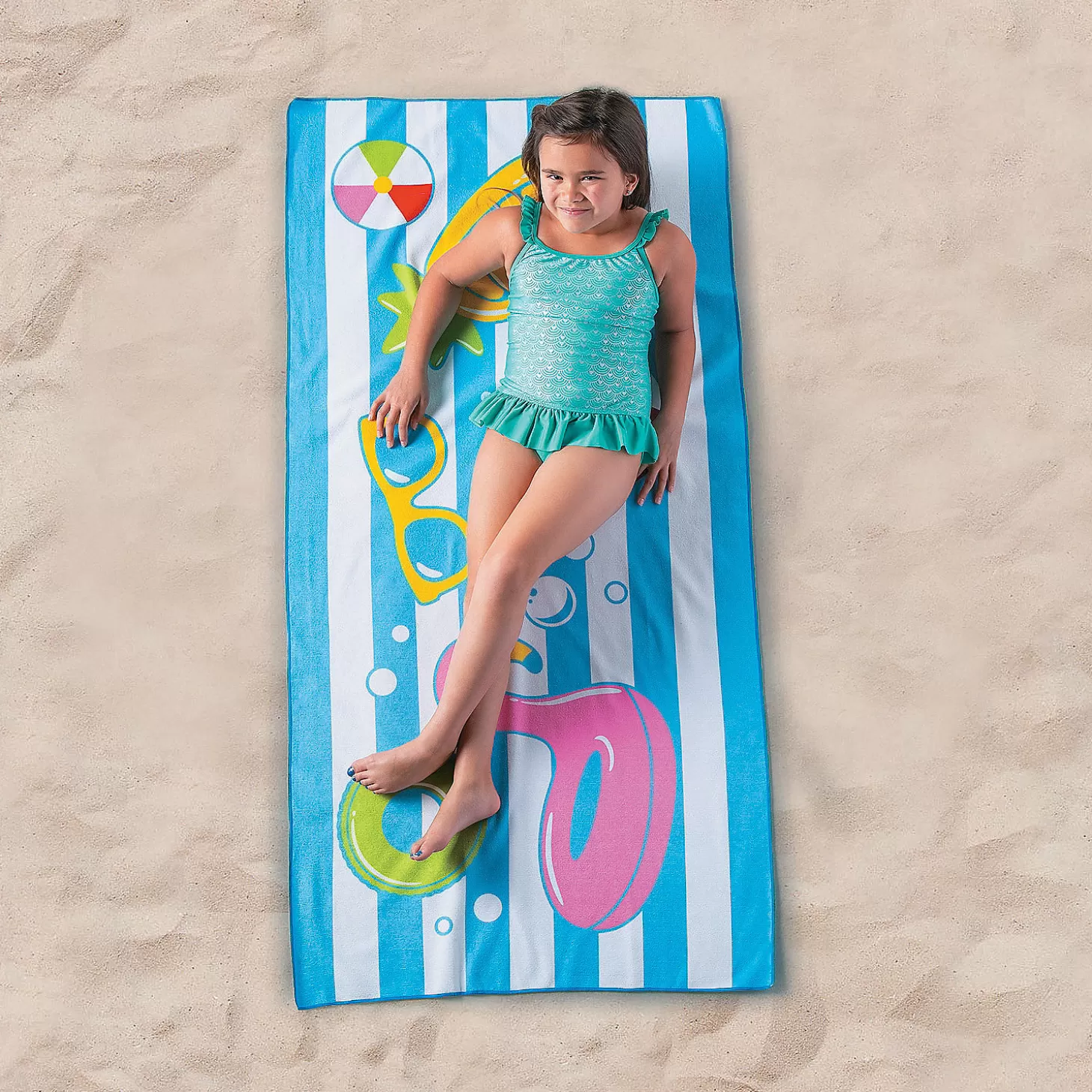 Hot Pool Party Beach Towel Water Toys