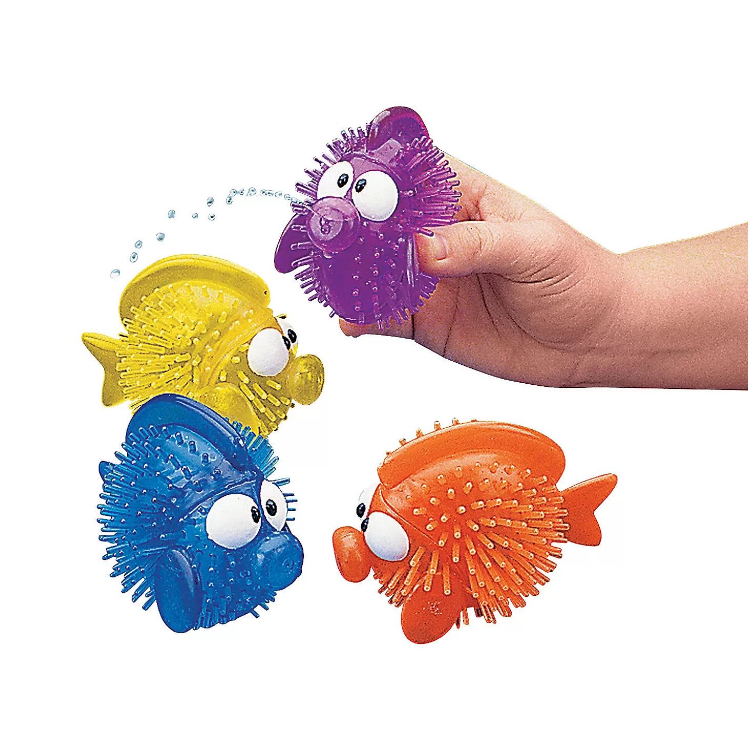 Flash Sale Porcupine Fish Squirt Toys - 12 Pc. Water Toys