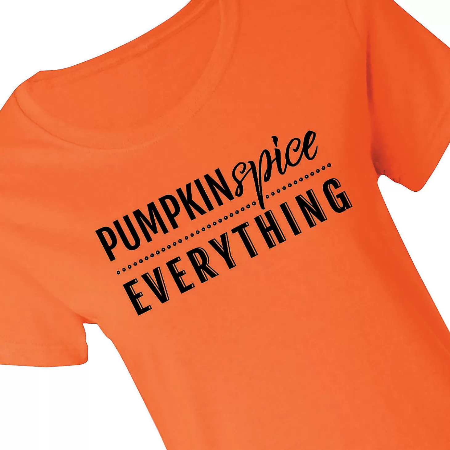 Shop Pumpkin Spice Everything Adult's T-Shirt Halloween T-Shirts