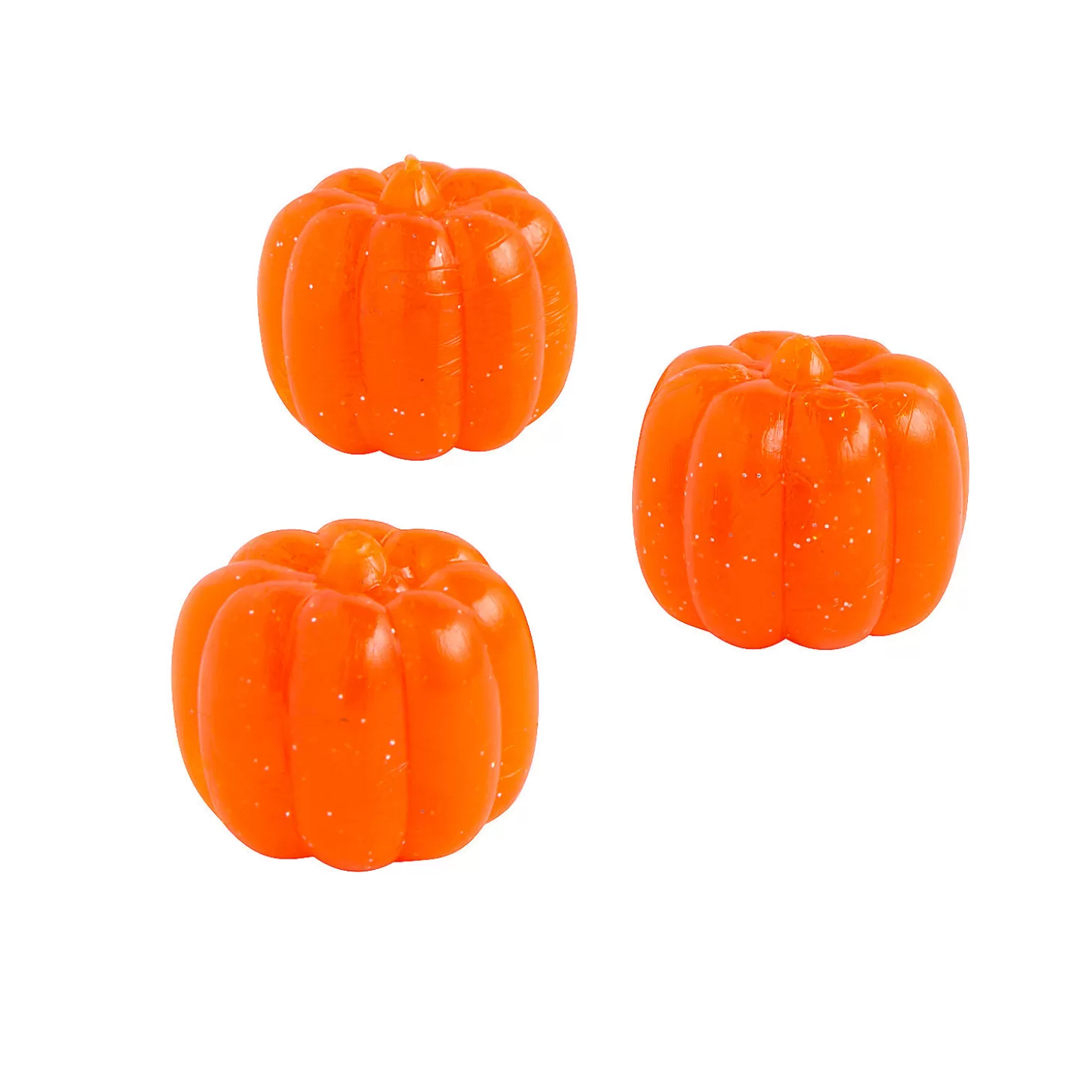 Online Pumpkin-Shaped Bouncy Balls - 12 Pc. Boo Bags