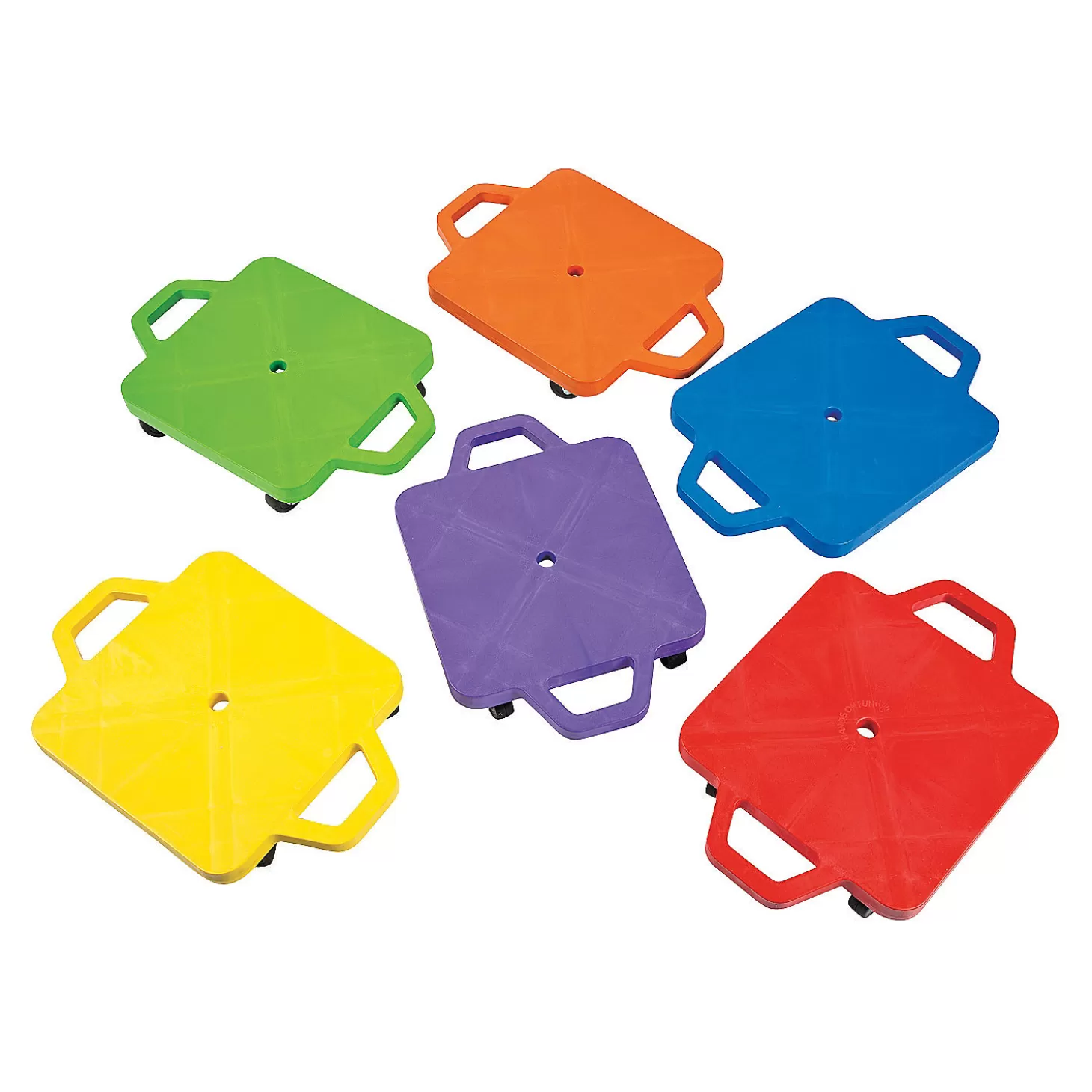 Hot Rainbow Scooter Board Set - 6 Pc. Riding Toys