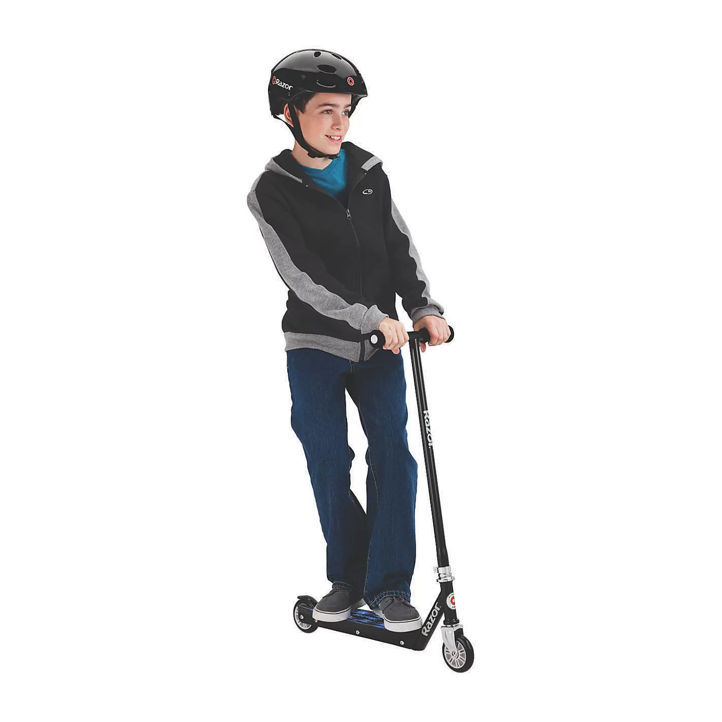 Shop Razor Tekno Scooter Scooter - Black Riding Toys