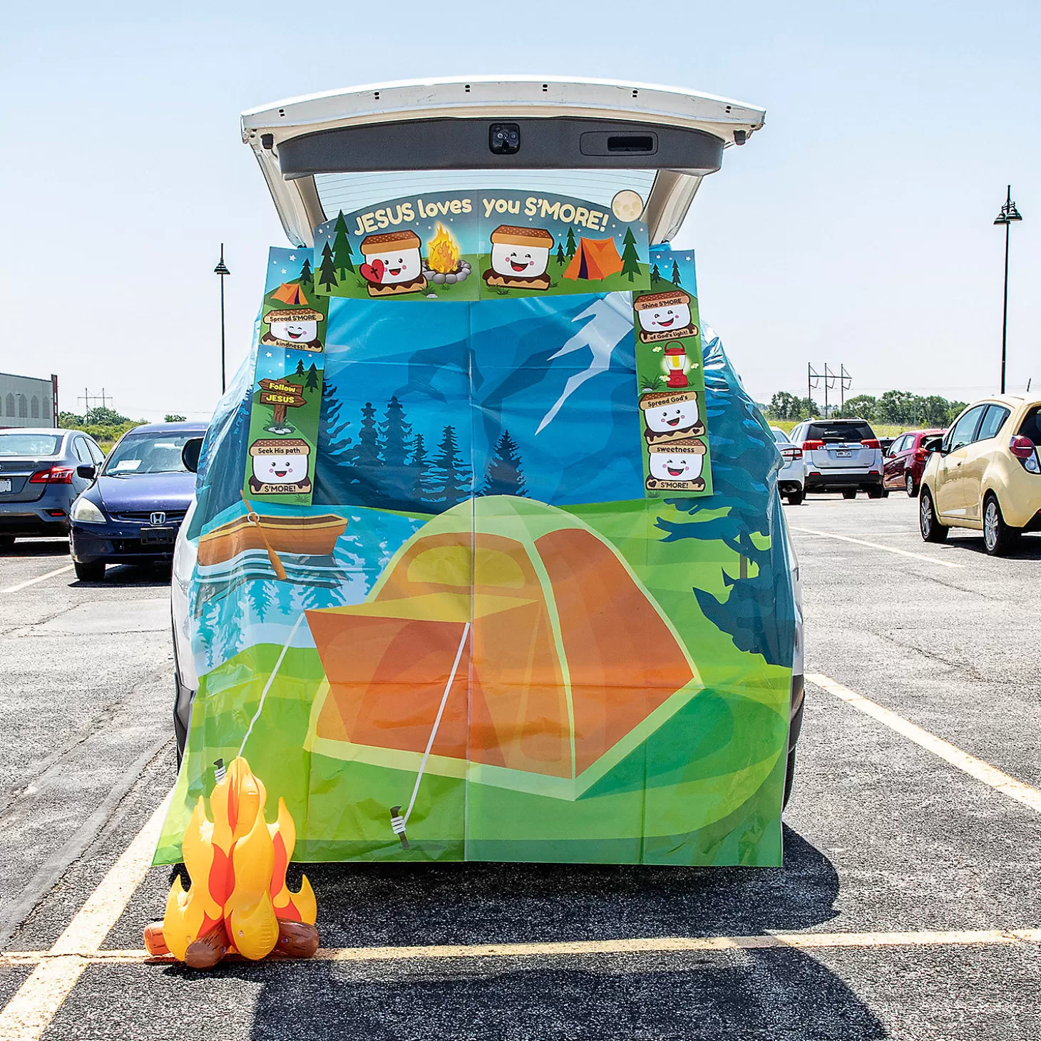 Best Sale Religious Camping Trunk-Or-Treat Decorating Kit - 5 Pc. Religious Halloween