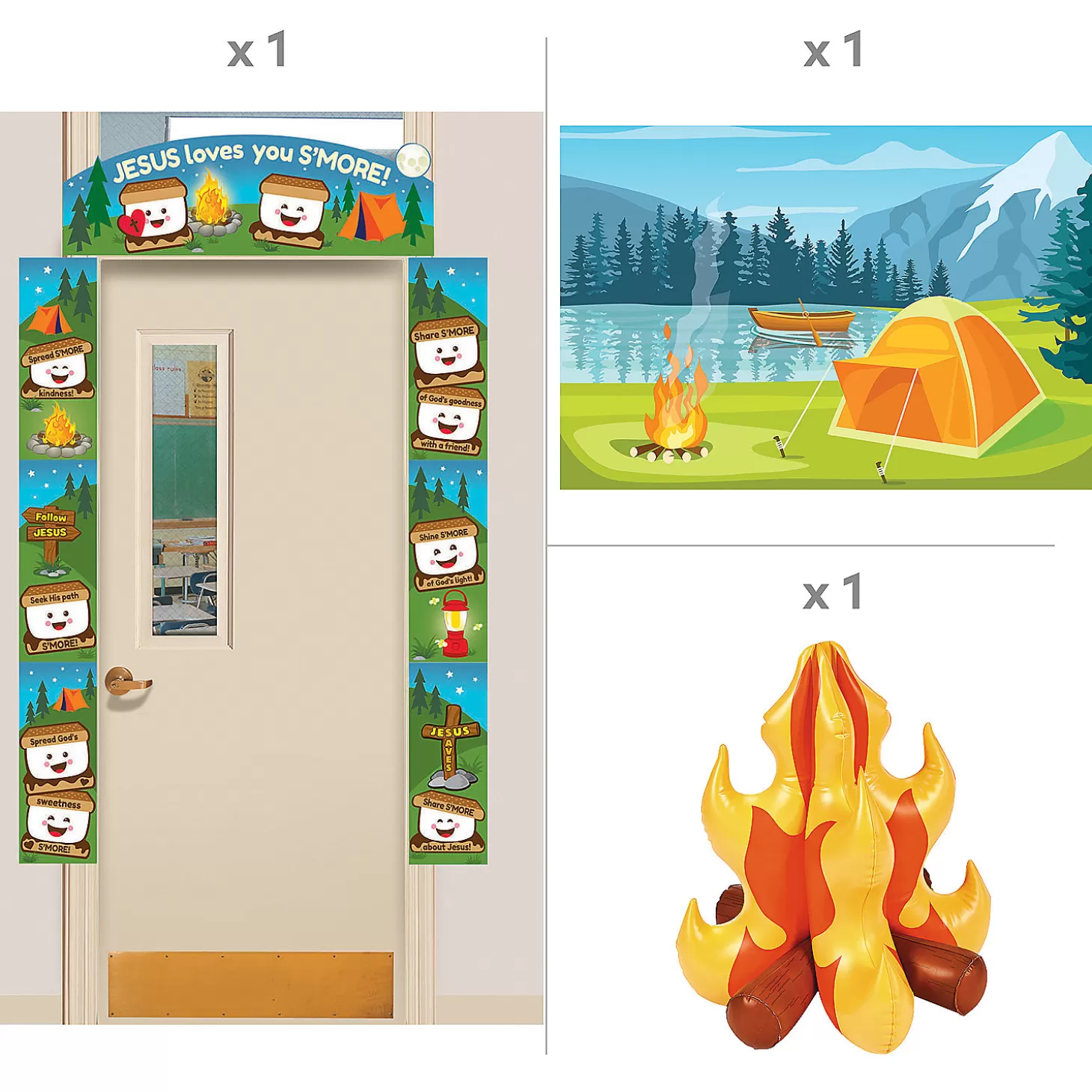 Best Sale Religious Camping Trunk-Or-Treat Decorating Kit - 5 Pc. Religious Halloween