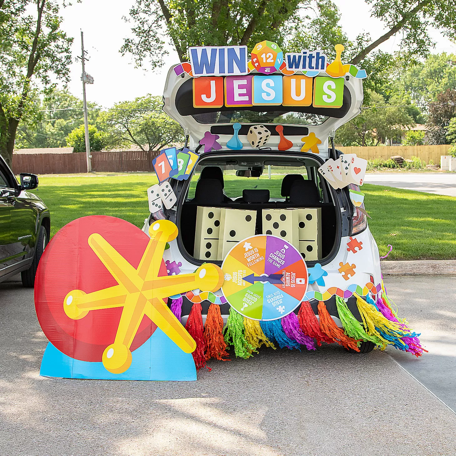 Best Religious Game Night Trunk-Or-Treat Decorating Kit - 39 Pc. Religious Halloween