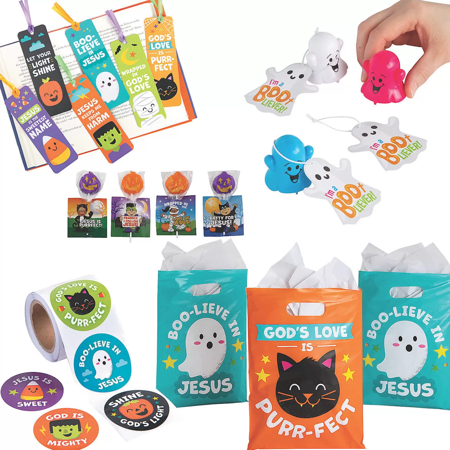 Flash Sale Religious Halloween Handout Kit For 48 Halloween Fun Kits