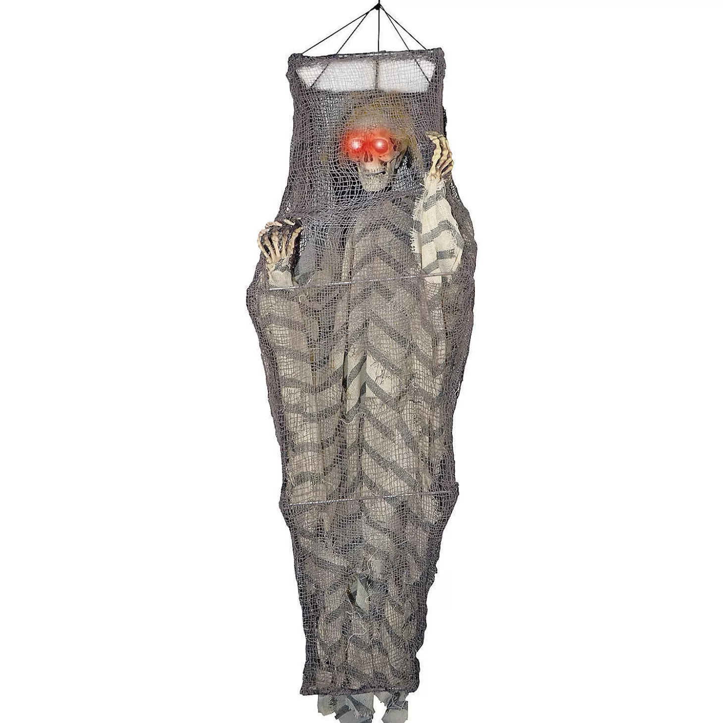 Clearance Shaking Reaper In A Cage Halloween Decoration Skulls & Skeletons