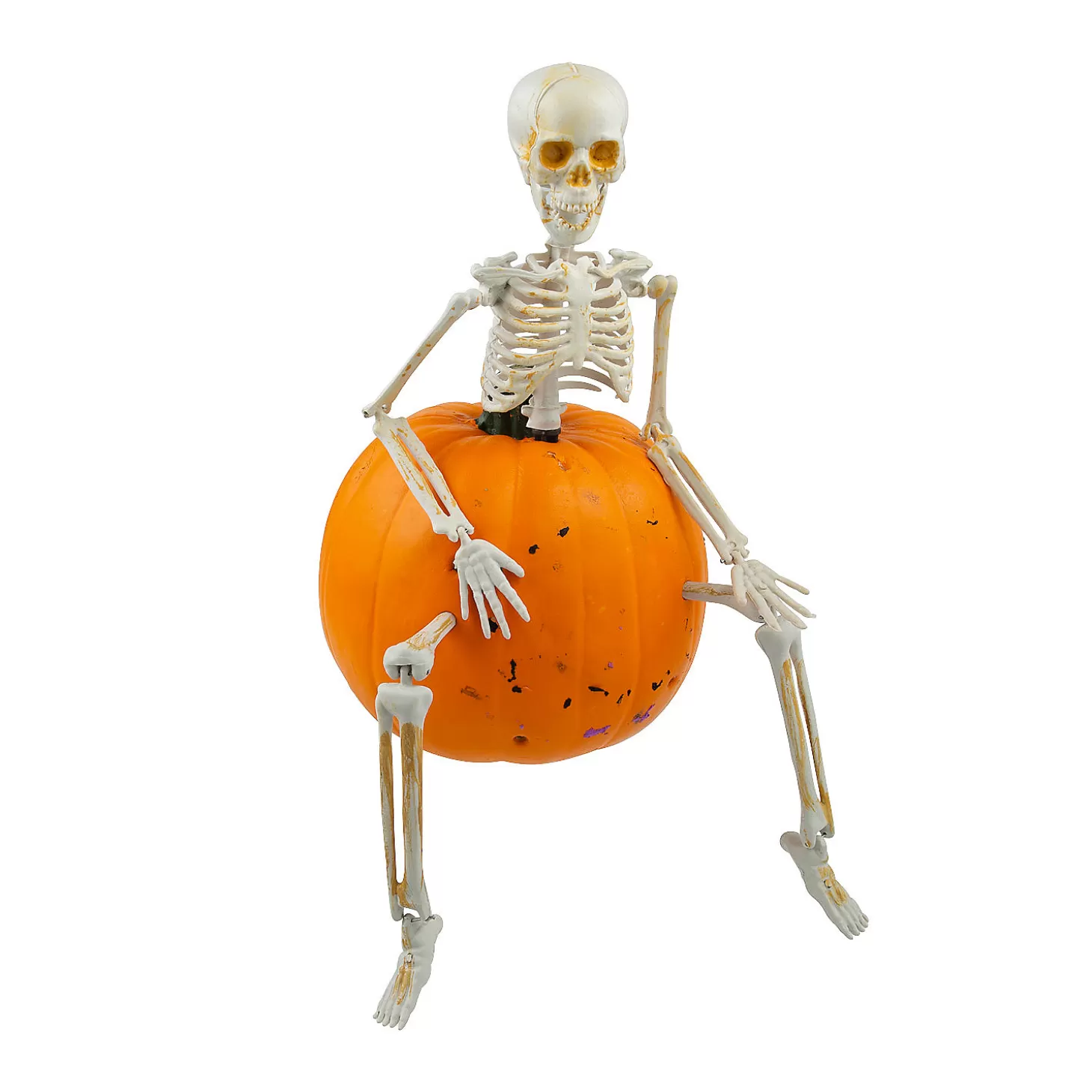 Cheap Skeleton Body Pumpkin Poke-Ins Halloween Decoration - 5 Pc. Skulls & Skeletons