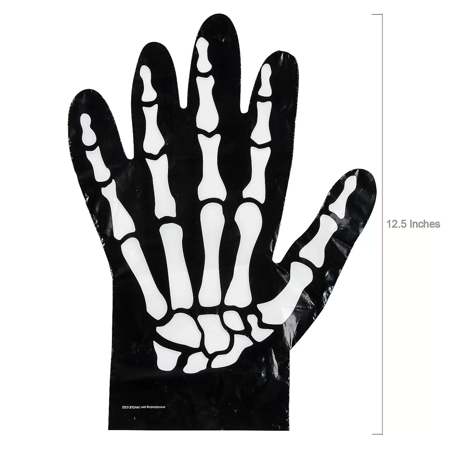 Best Sale Skeleton Hand-Shaped Goody Bag - 12 Pc. Halloween Bags