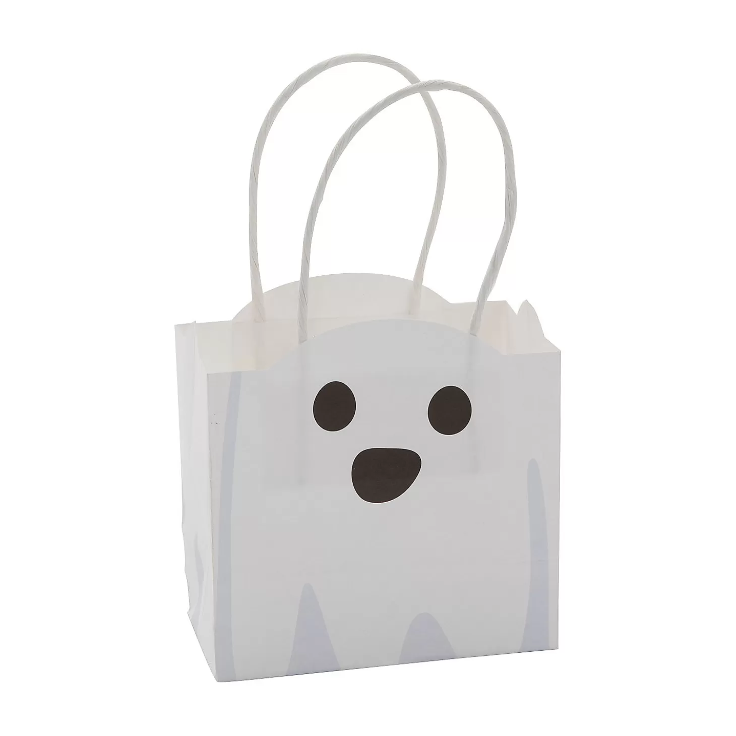 Clearance Small Ghost Gift Bags - 12 Pc. Halloween Bags