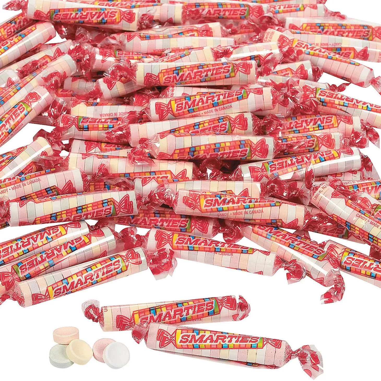 Fashion Smarties® Hard Candy Rolls - 120 Pc. Boo Bags