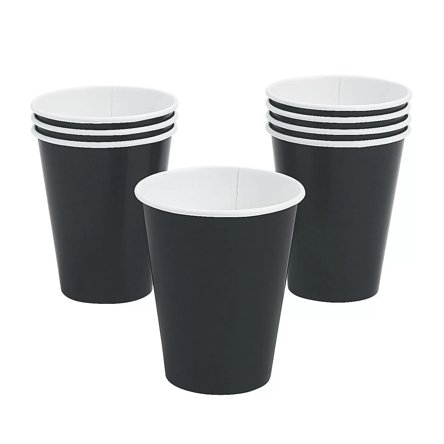 Clearance Solid Color Paper Cups - 24 Ct. Boo Bags