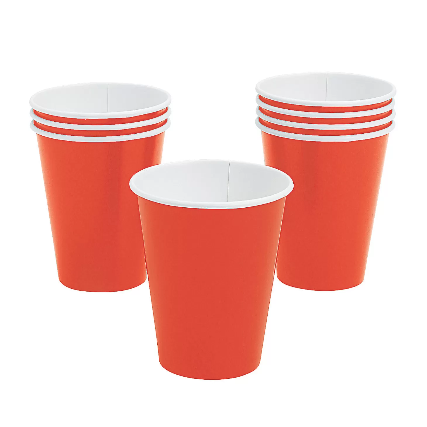 Clearance Solid Color Paper Cups - 24 Ct. Boo Bags