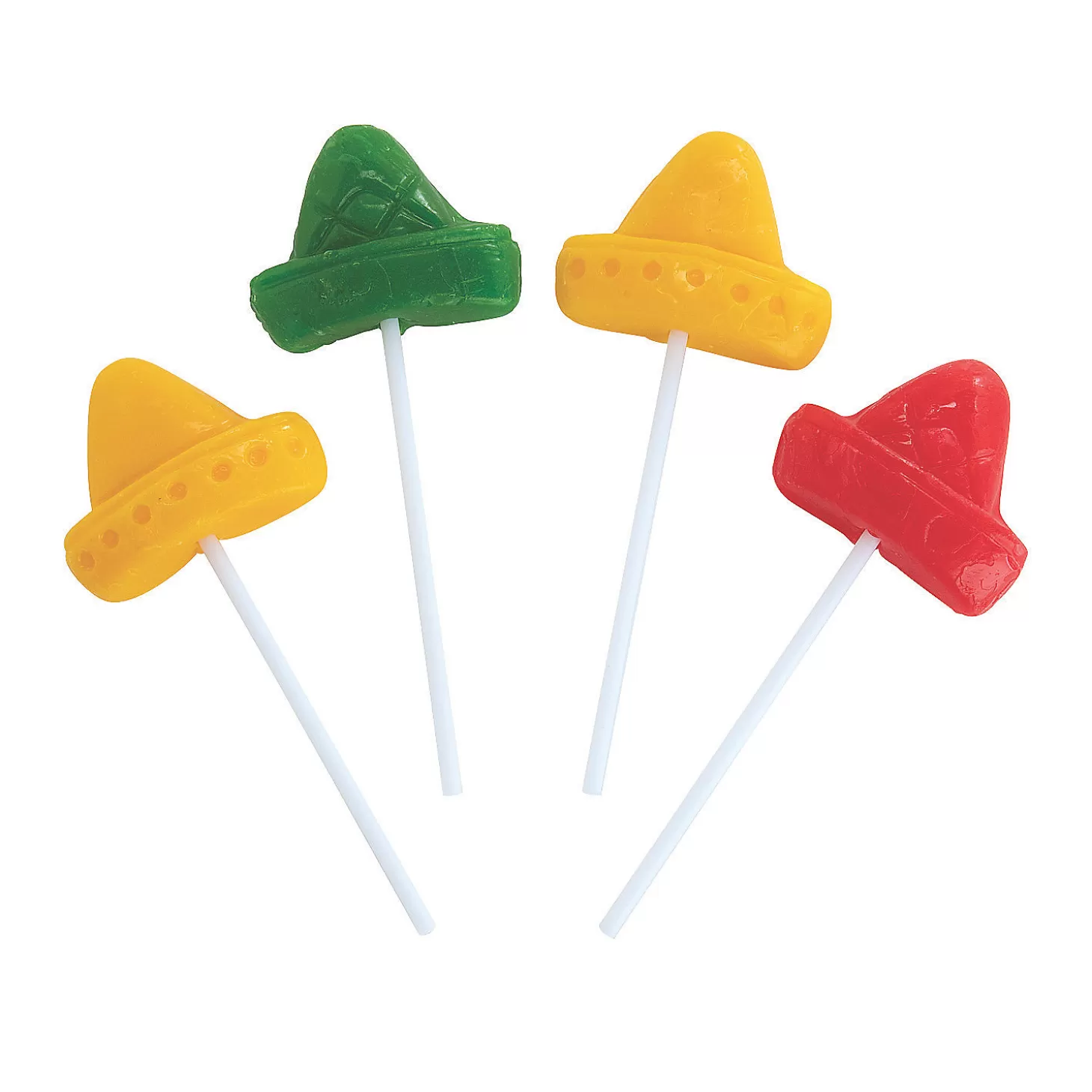 Online Sombrero Lollipops - 12 Pc. Halloween Candy