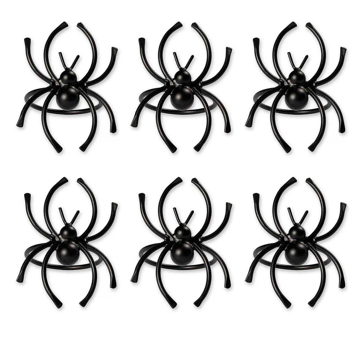 Best Sale Spider Napkin Ring (Set Of 6) Tableware