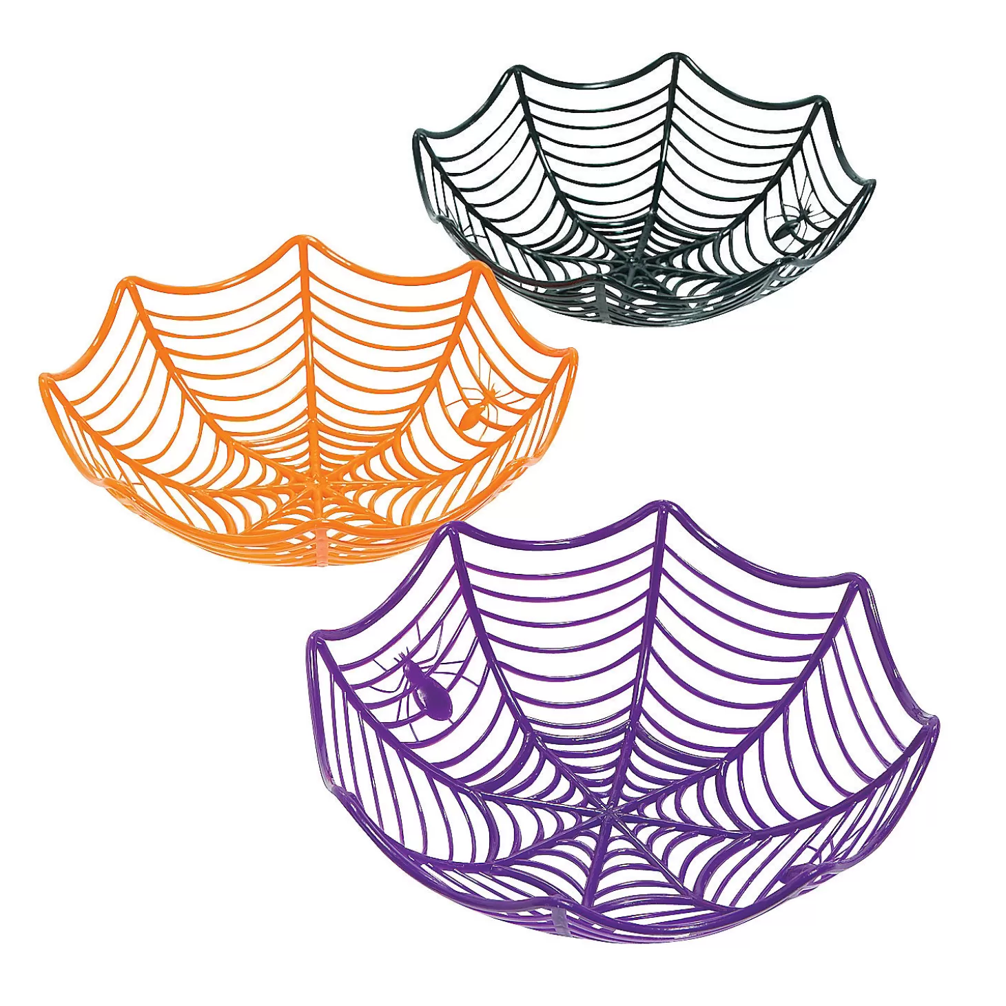 Fashion Spider Web Baskets - 3 Pc. Tableware