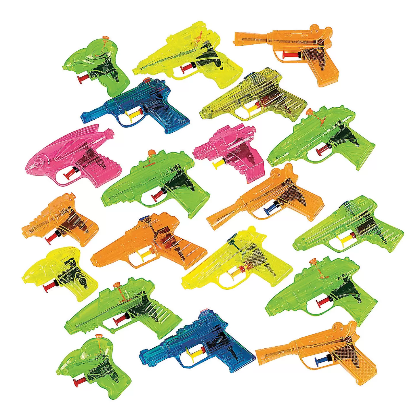 Shop Squirt Gun Assortment - 25 Pc. Water Toys